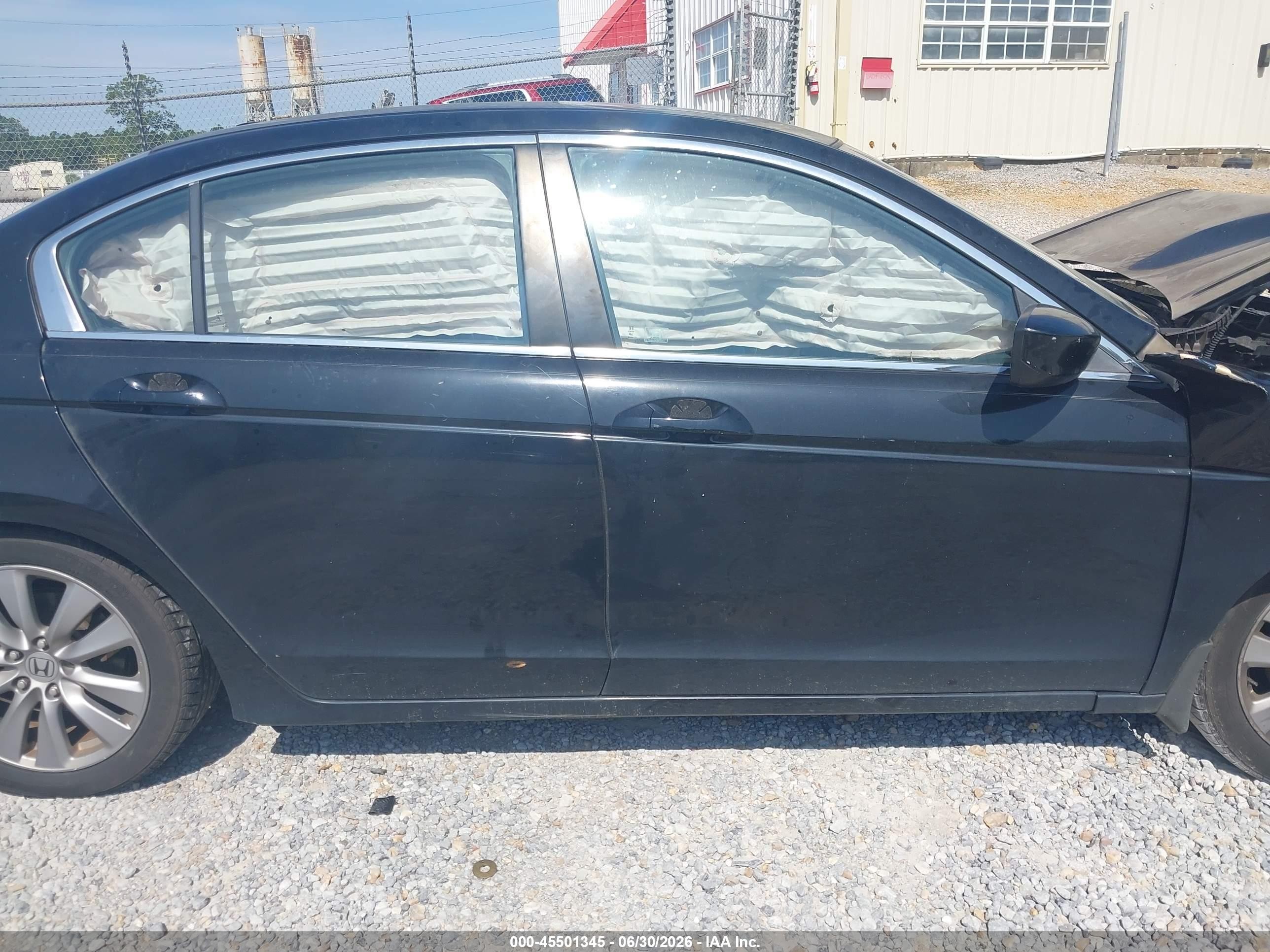 2012 Honda Accord 2.4 Ex-l Black vin: 1HGCP2F85CA074340