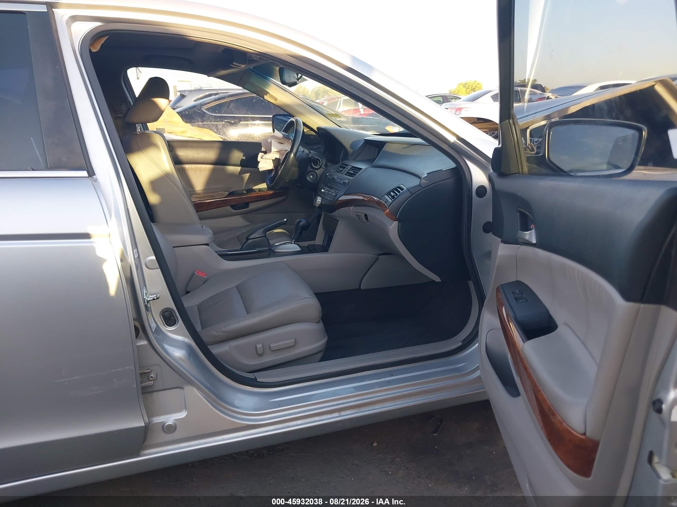 2012 Honda Accord 2.4 Ex-l Серебряный vin: 1HGCP2F85CA082261
