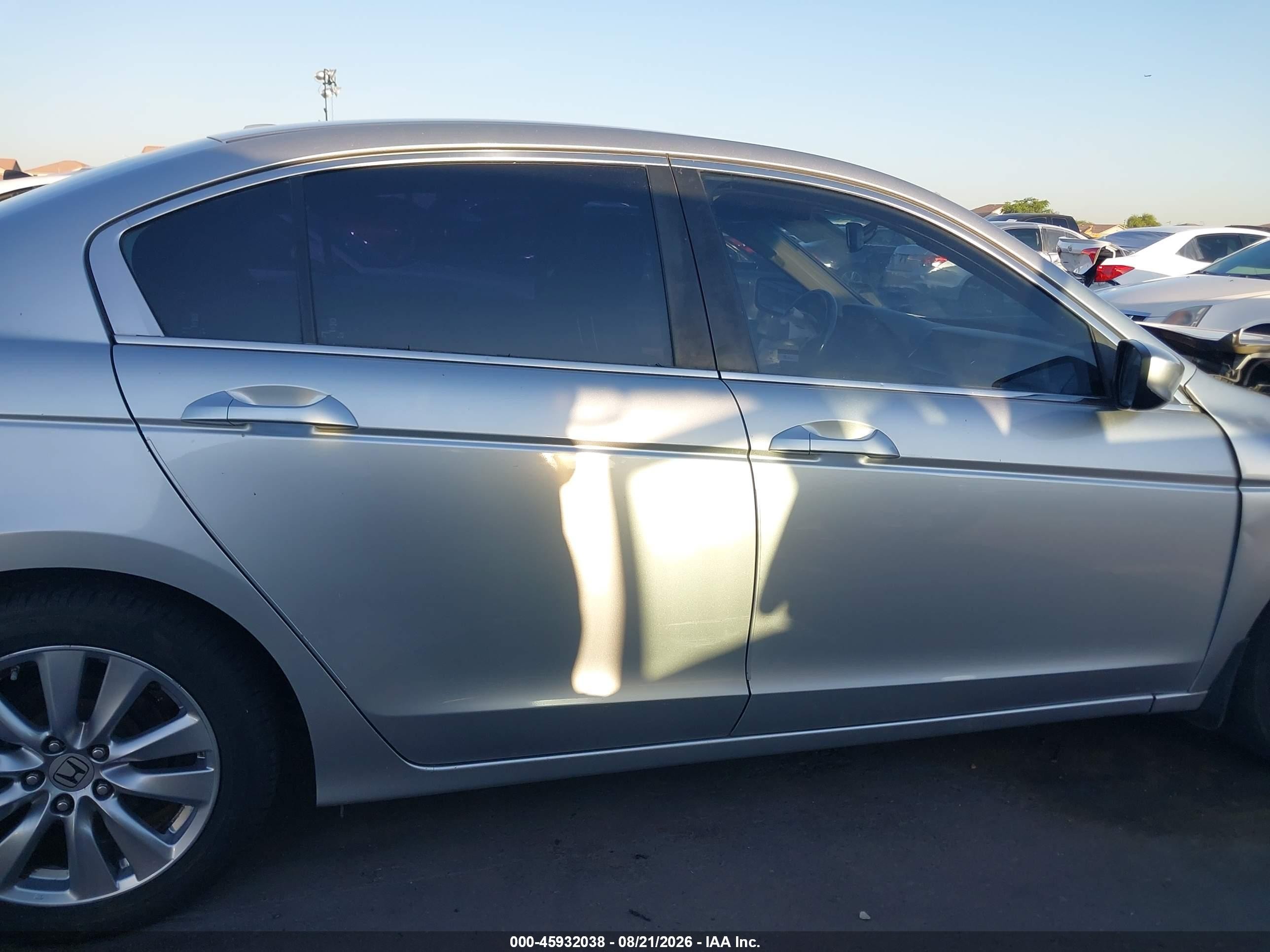 2012 Honda Accord 2.4 Ex-l Серебряный vin: 1HGCP2F85CA082261