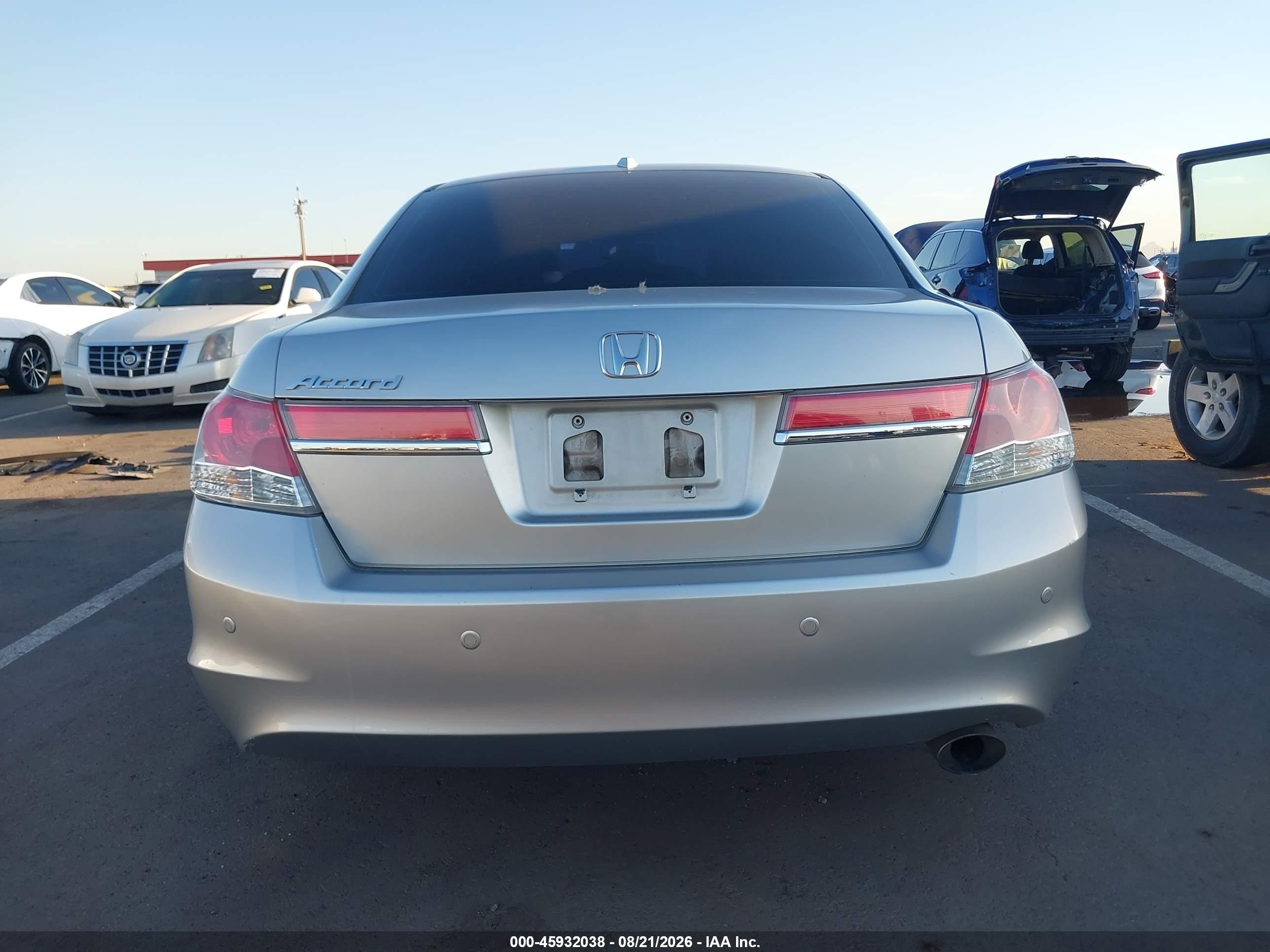 2012 Honda Accord 2.4 Ex-l Серебряный vin: 1HGCP2F85CA082261