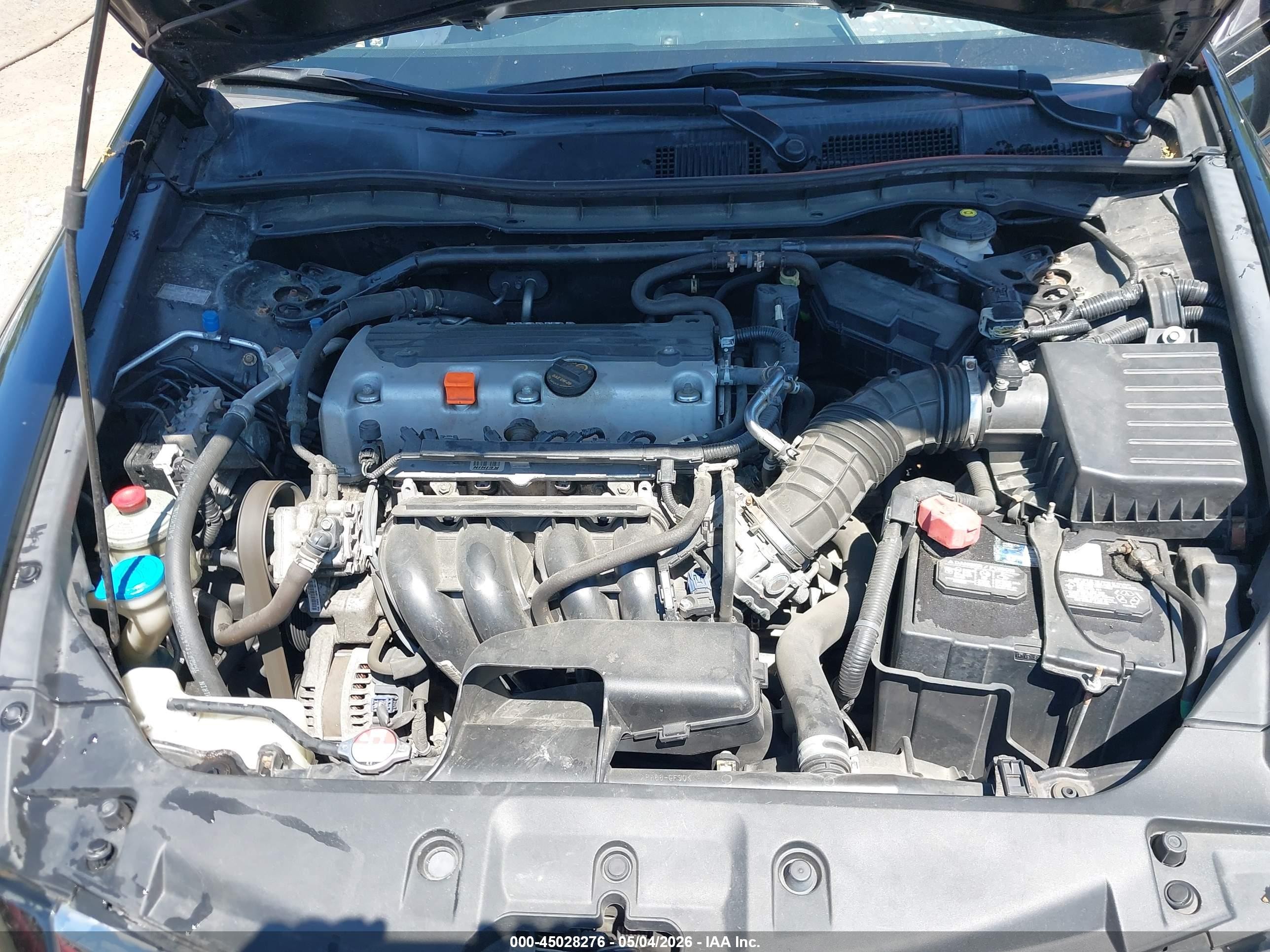 2012 Honda Accord 2.4 Ex-l Black vin: 1HGCP2F85CA106994