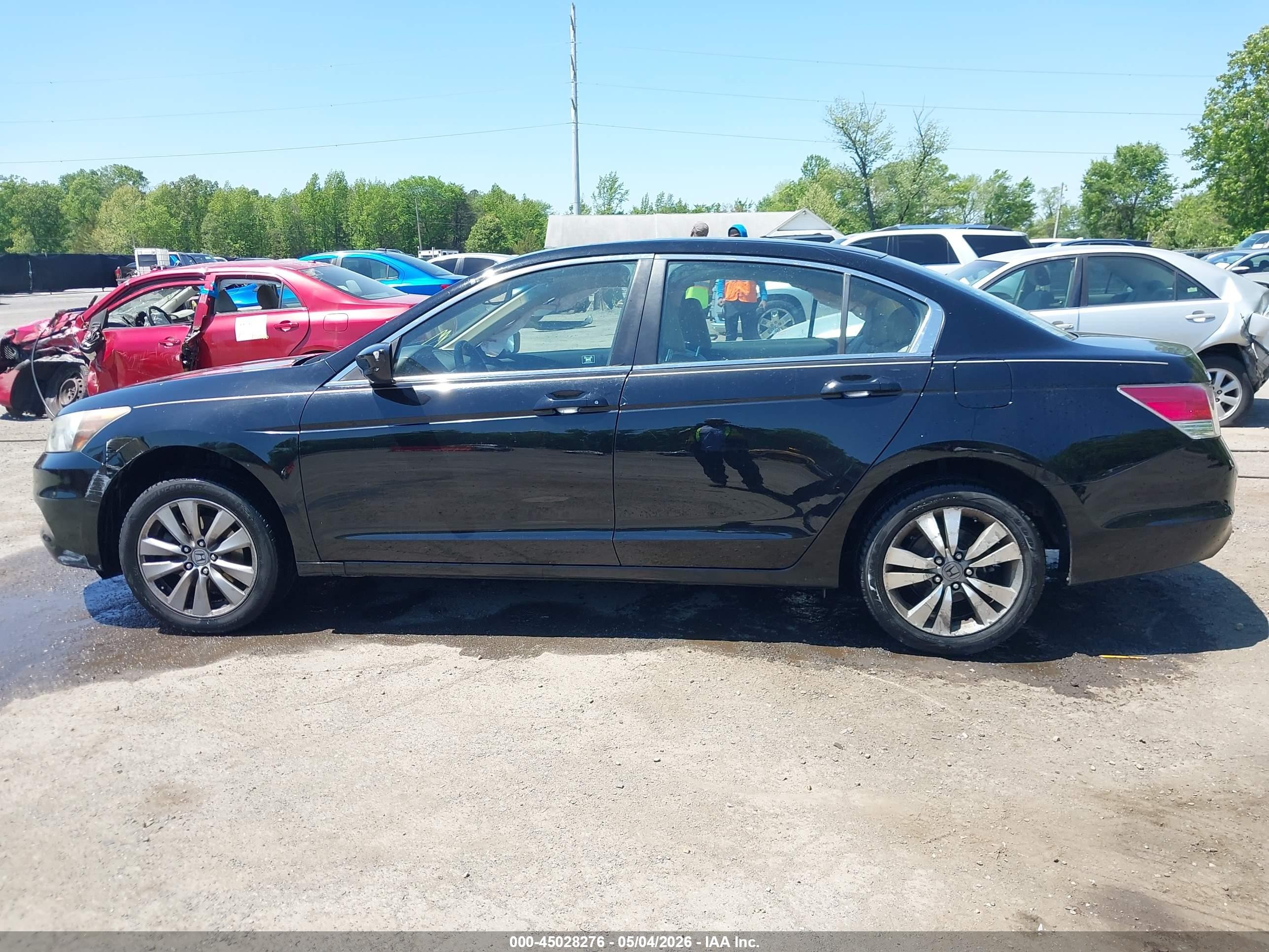 2012 Honda Accord 2.4 Ex-l Black vin: 1HGCP2F85CA106994