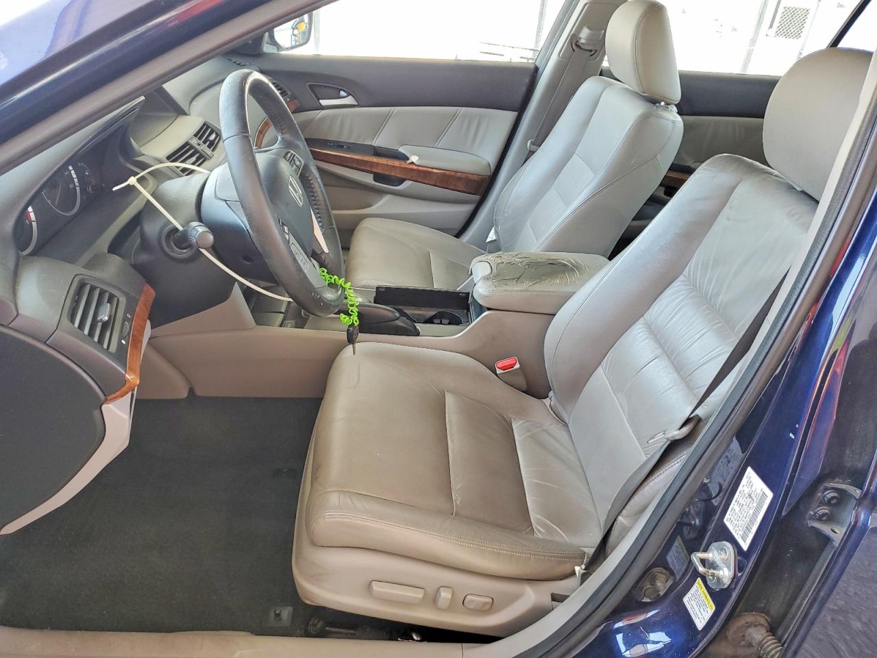 2012 Honda Accord Exl Blue vin: 1HGCP2F85CA116554