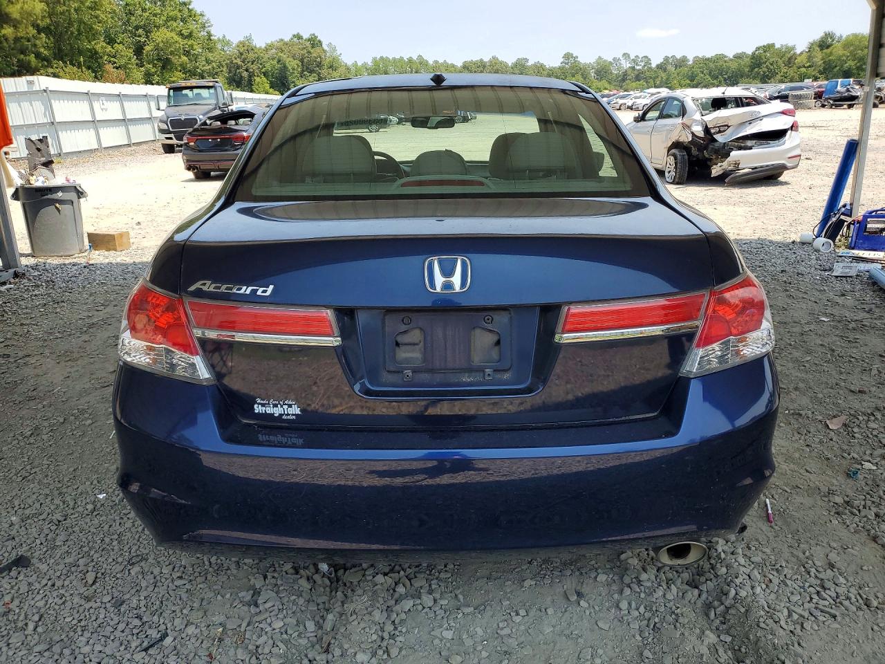 2012 Honda Accord Exl Blue vin: 1HGCP2F85CA116554
