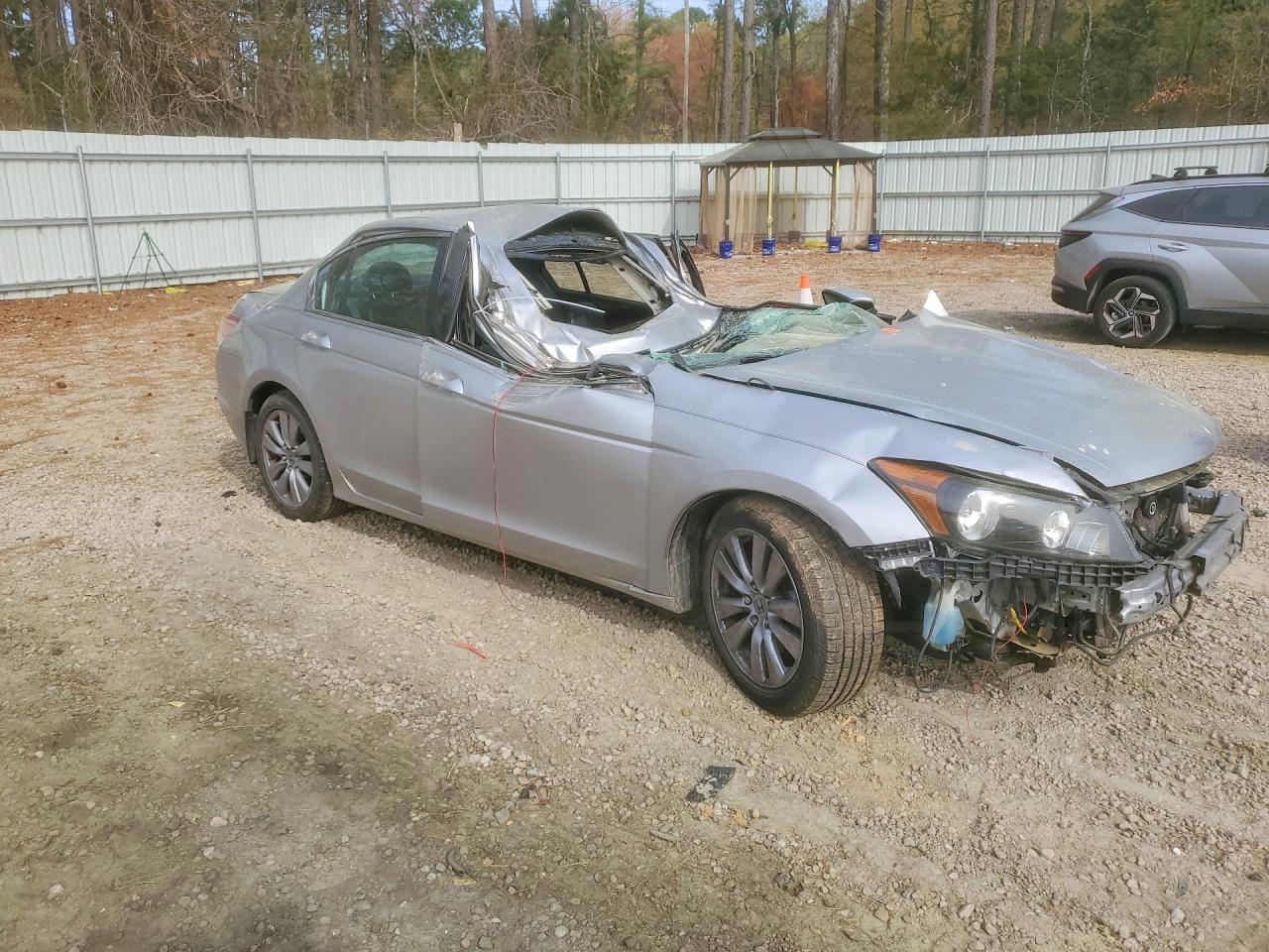 2012 Honda Accord Exl Silver vin: 1HGCP2F85CA120913