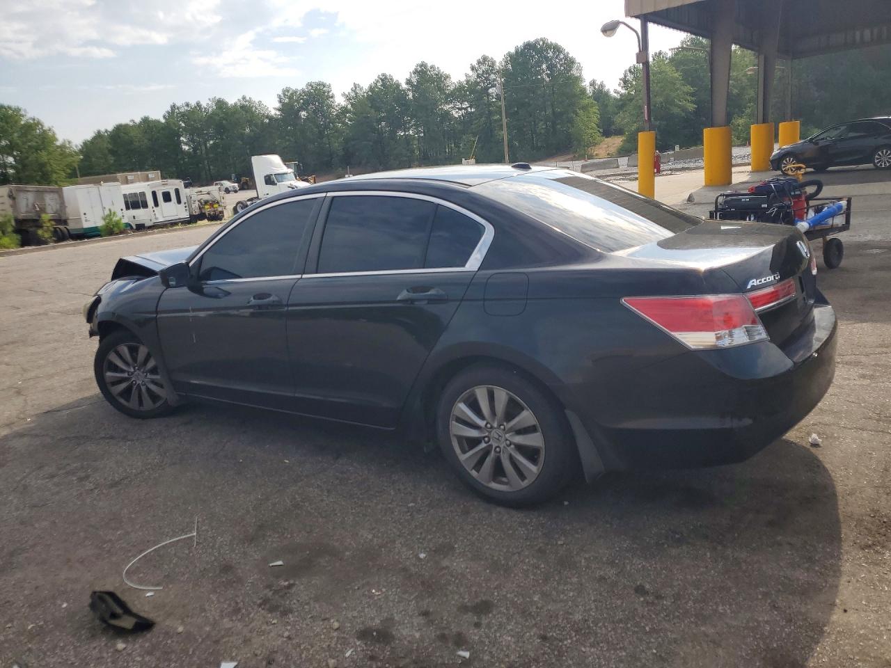 2012 Honda Accord Exl Black vin: 1HGCP2F85CA147982