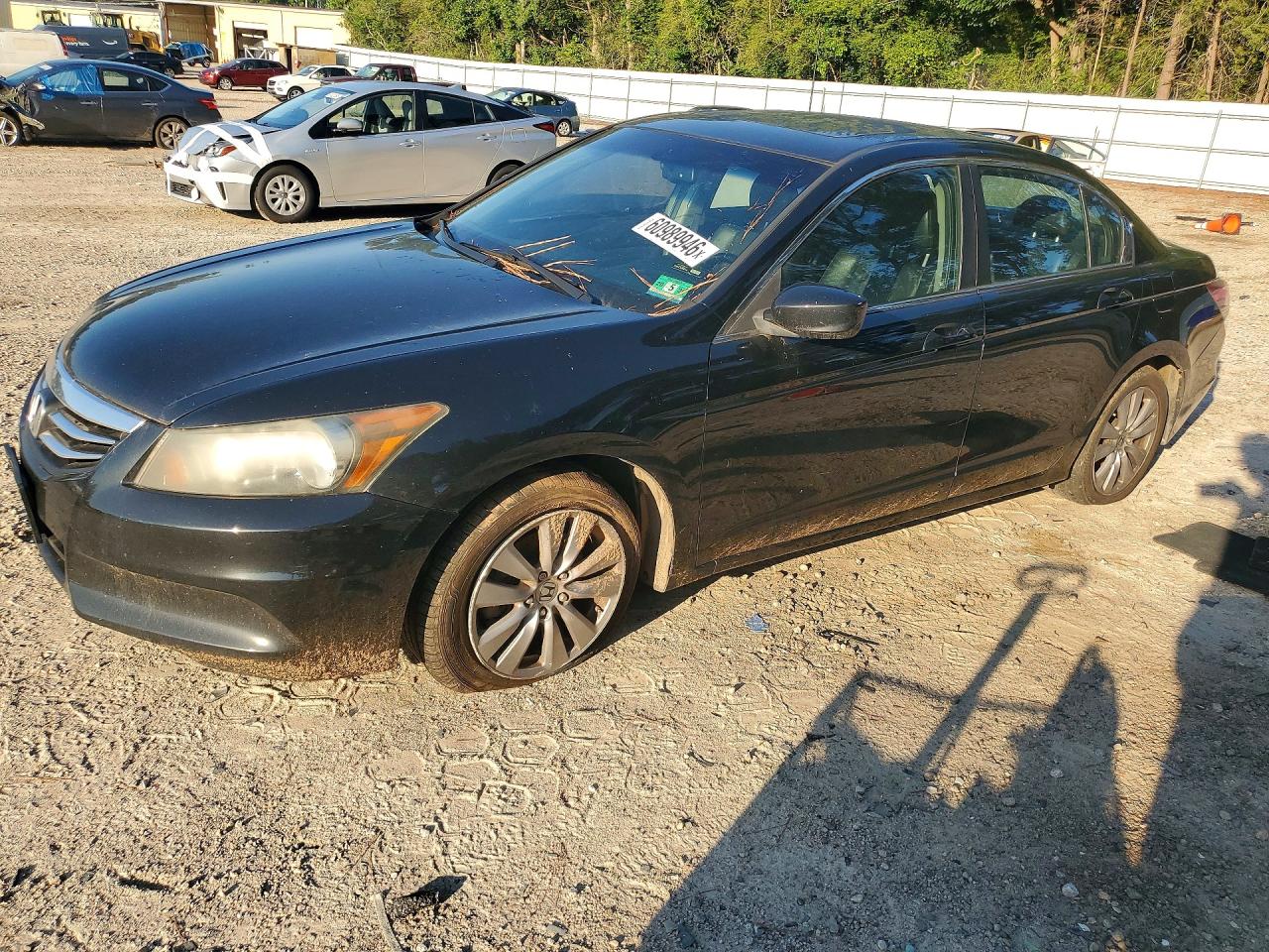 2012 Honda Accord Exl Черный vin: 1HGCP2F85CA166743