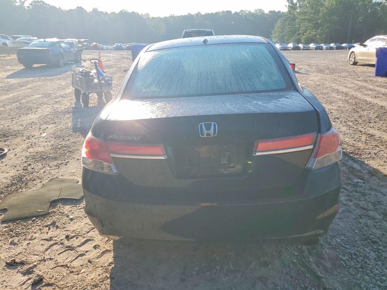 2012 Honda Accord Exl Черный vin: 1HGCP2F85CA166743