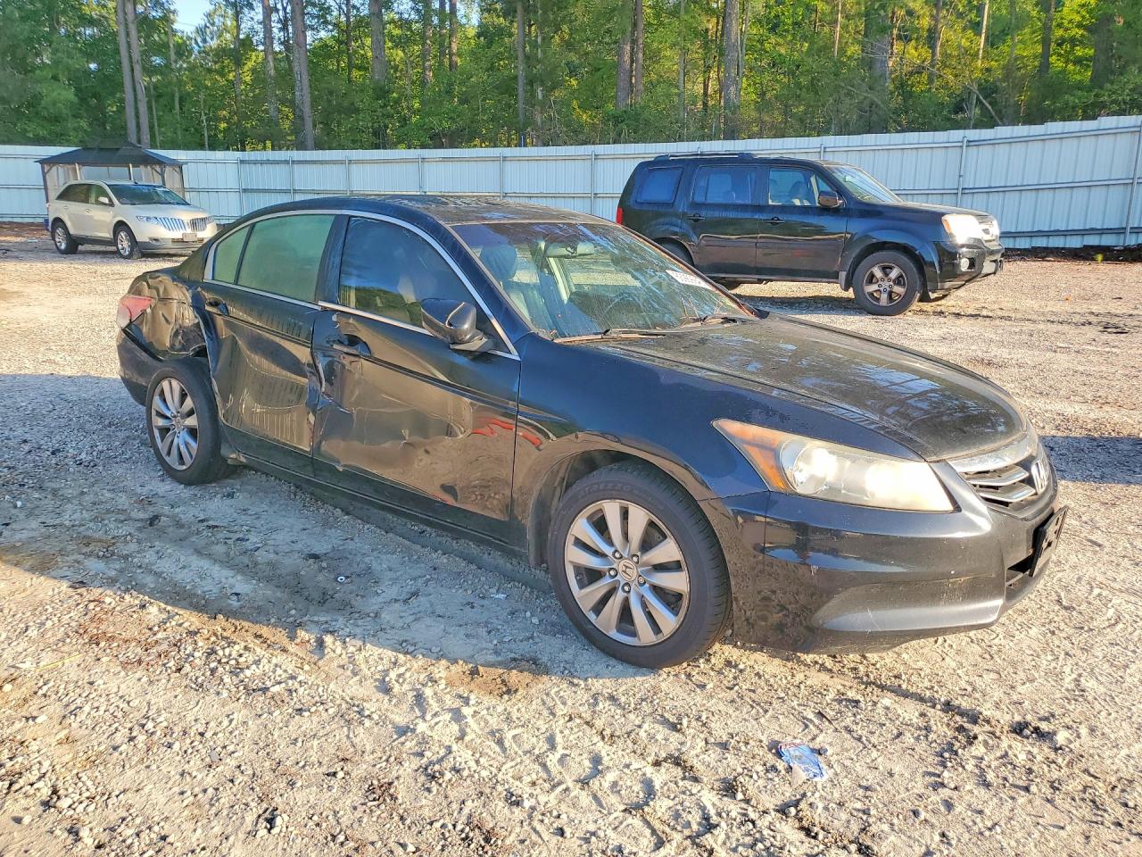 2012 Honda Accord Exl Черный vin: 1HGCP2F85CA166743