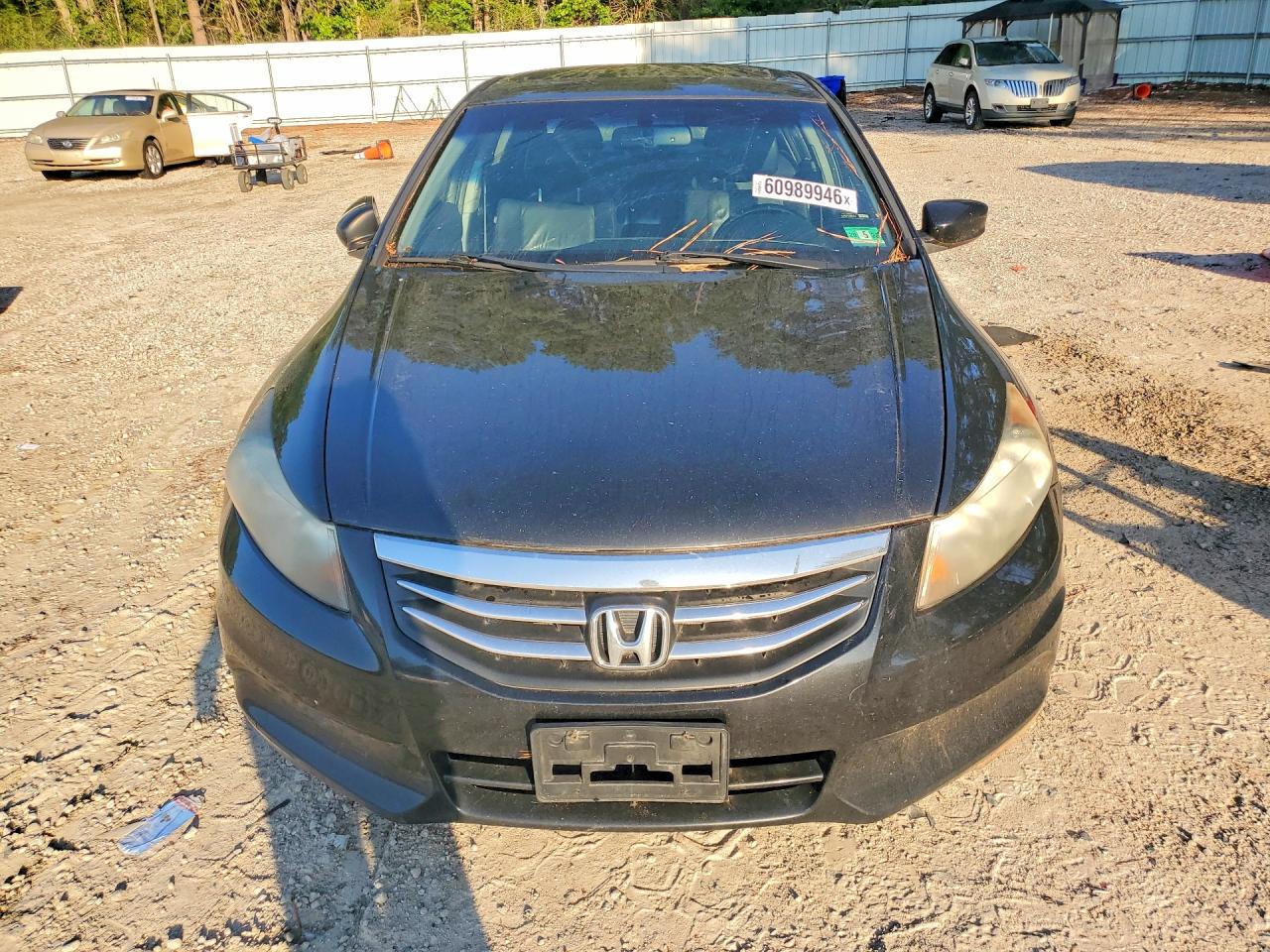 2012 Honda Accord Exl Черный vin: 1HGCP2F85CA166743