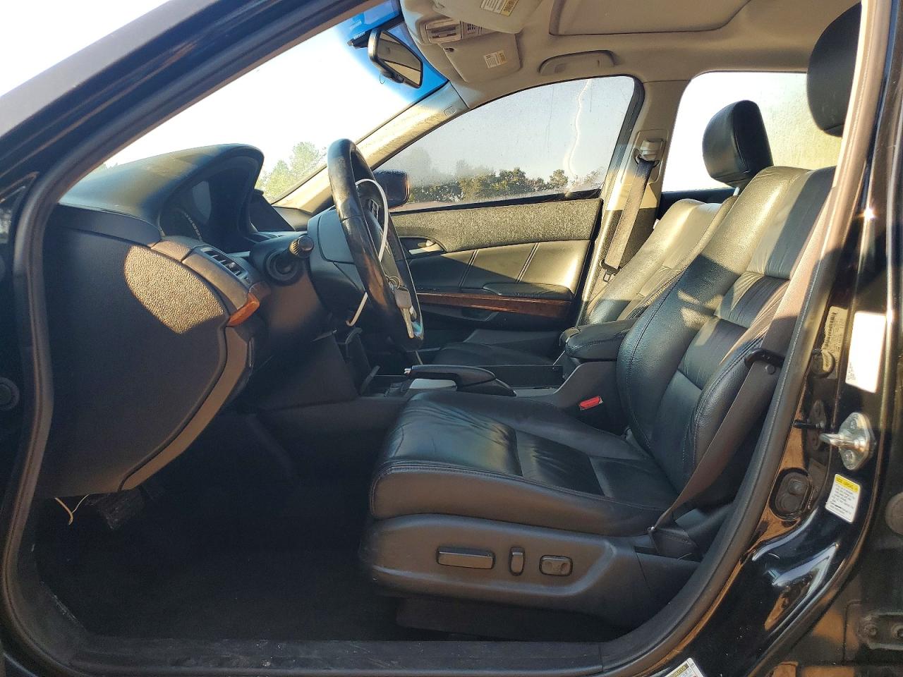 2012 Honda Accord Exl Черный vin: 1HGCP2F85CA166743