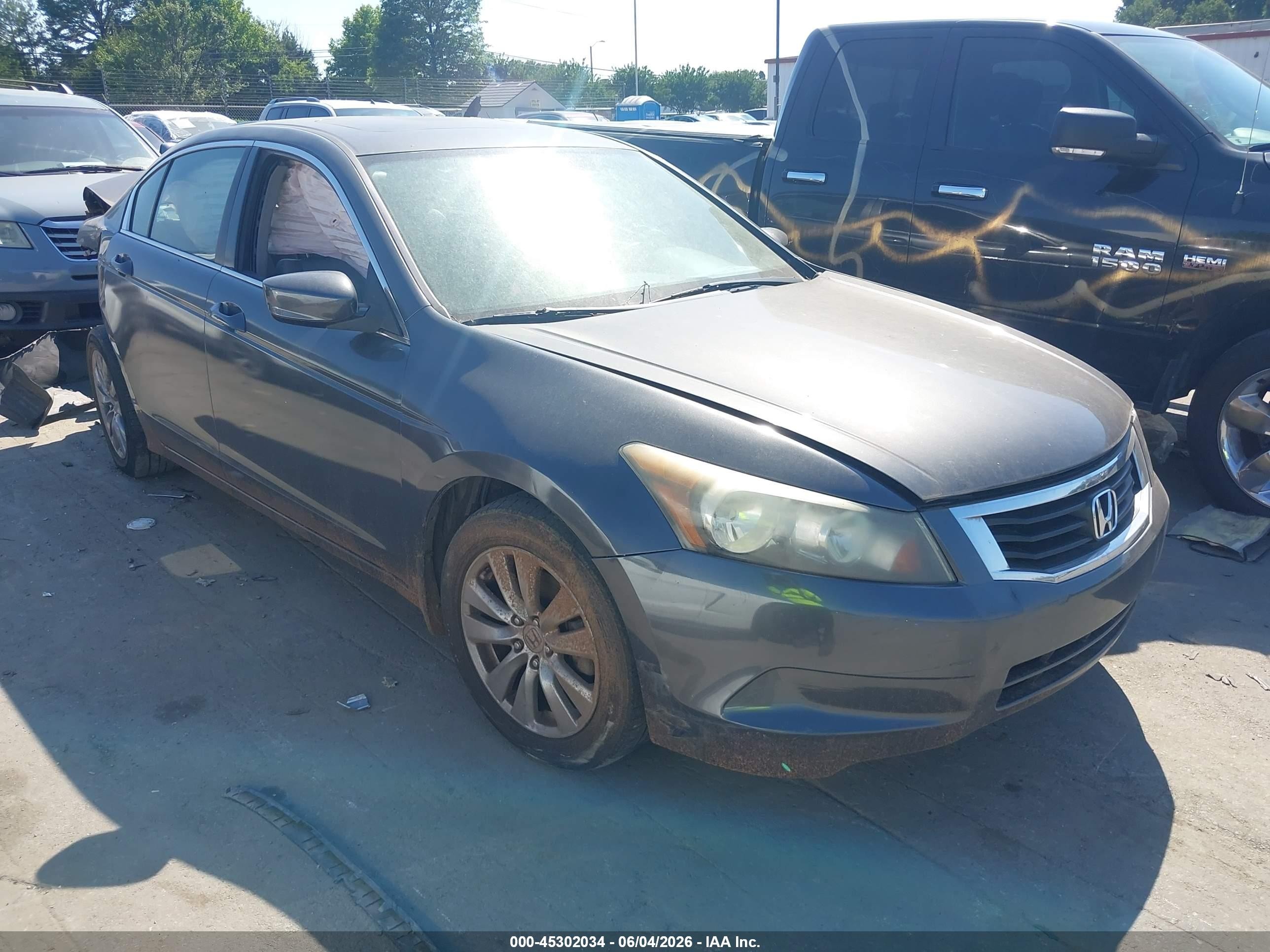 2012 Honda Accord 2.4 Ex-l Серый vin: 1HGCP2F85CA173059