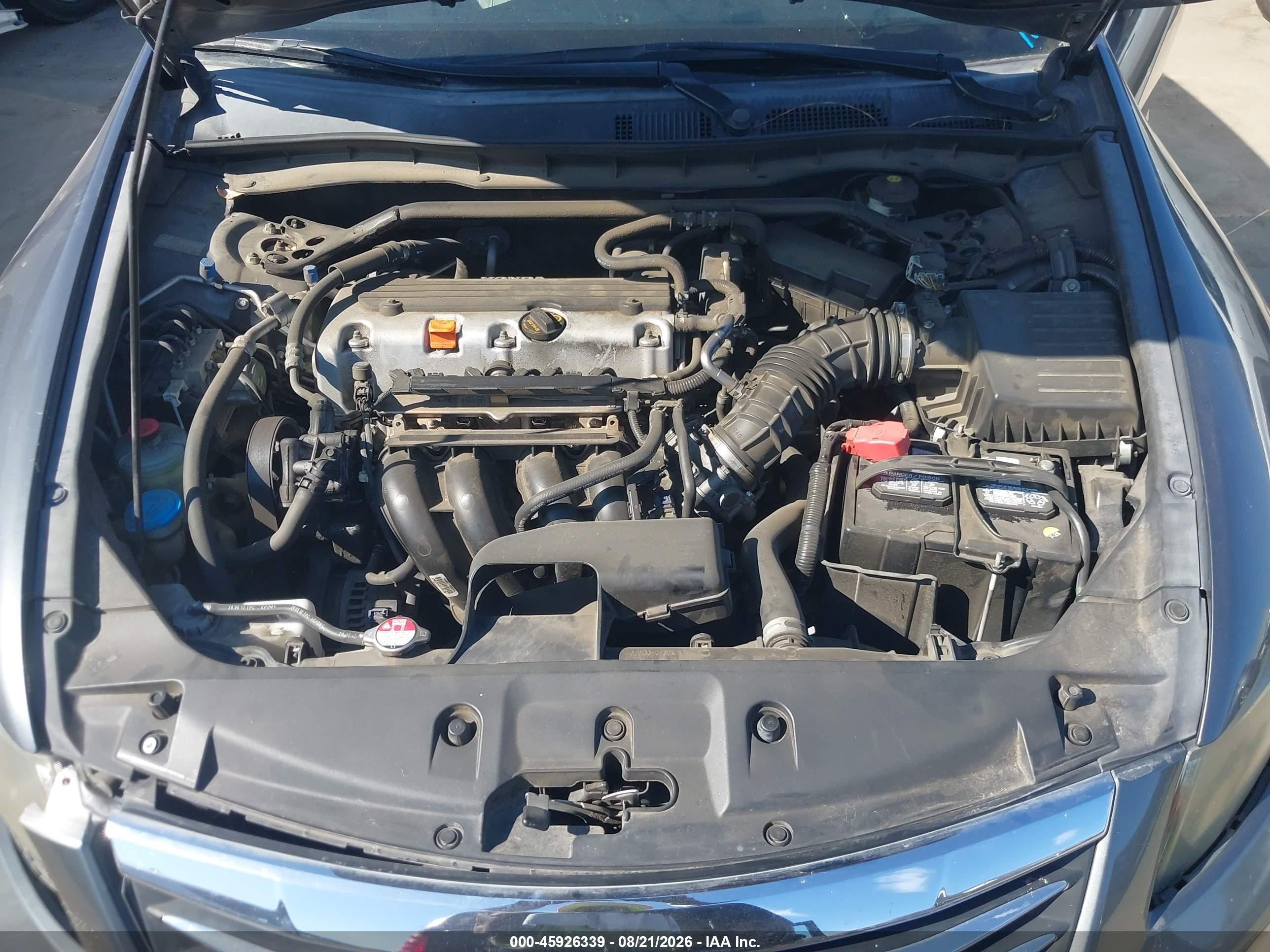 2012 Honda Accord 2.4 Ex-l Gray vin: 1HGCP2F85CA199578