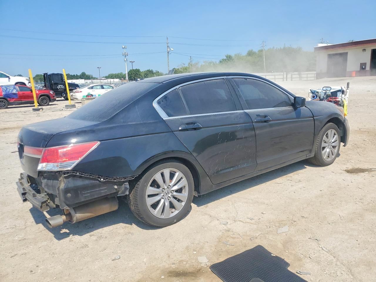 2012 Honda Accord Exl Black vin: 1HGCP2F85CA204312