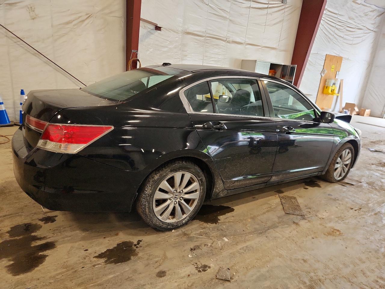 2012 Honda Accord Exl Black vin: 1HGCP2F85CA210191