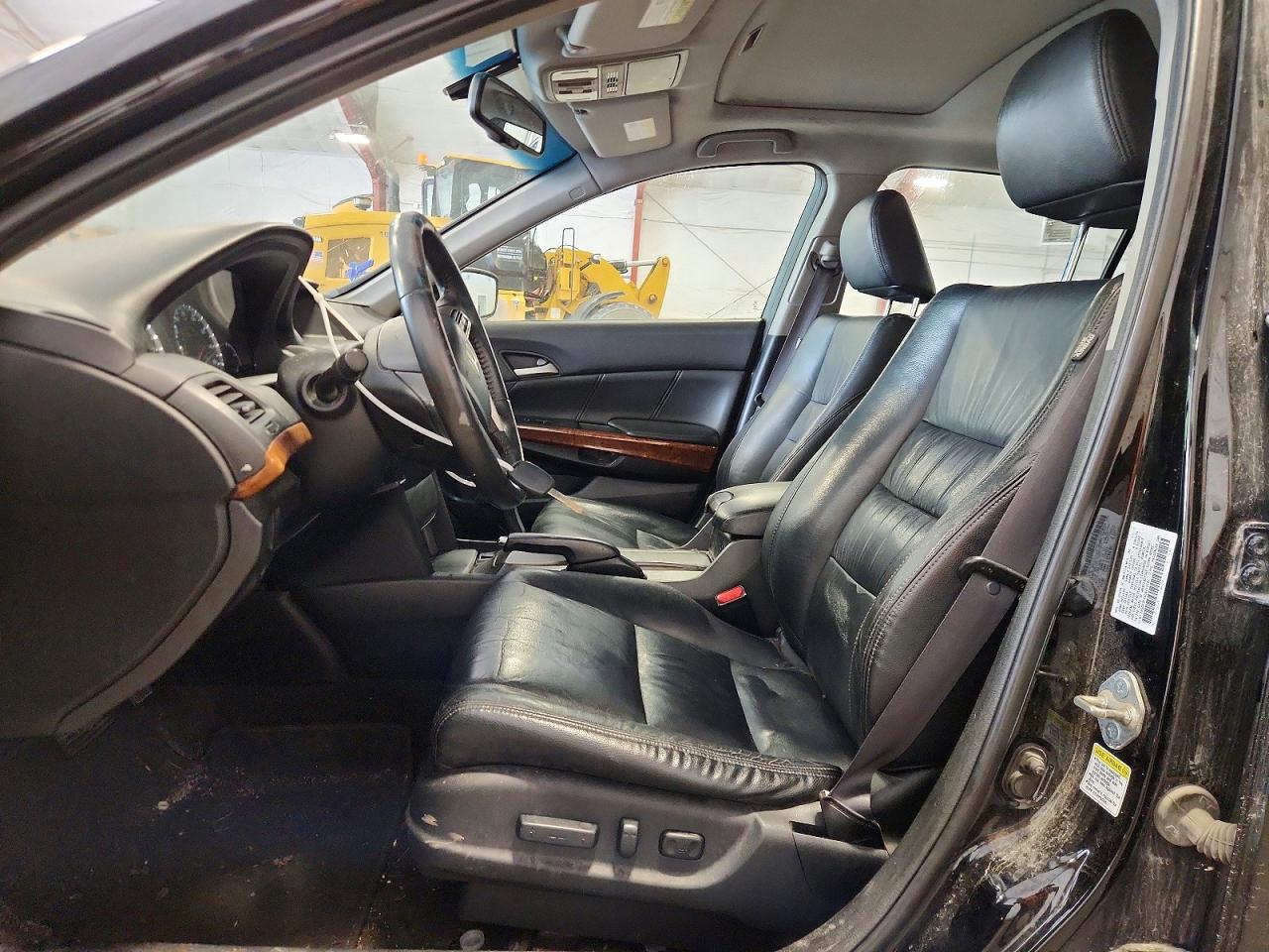 2012 Honda Accord Exl Black vin: 1HGCP2F85CA210191