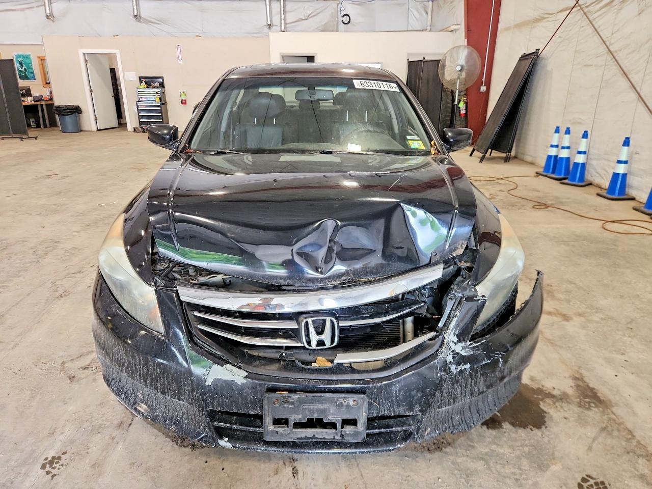 2012 Honda Accord Exl Black vin: 1HGCP2F85CA210191