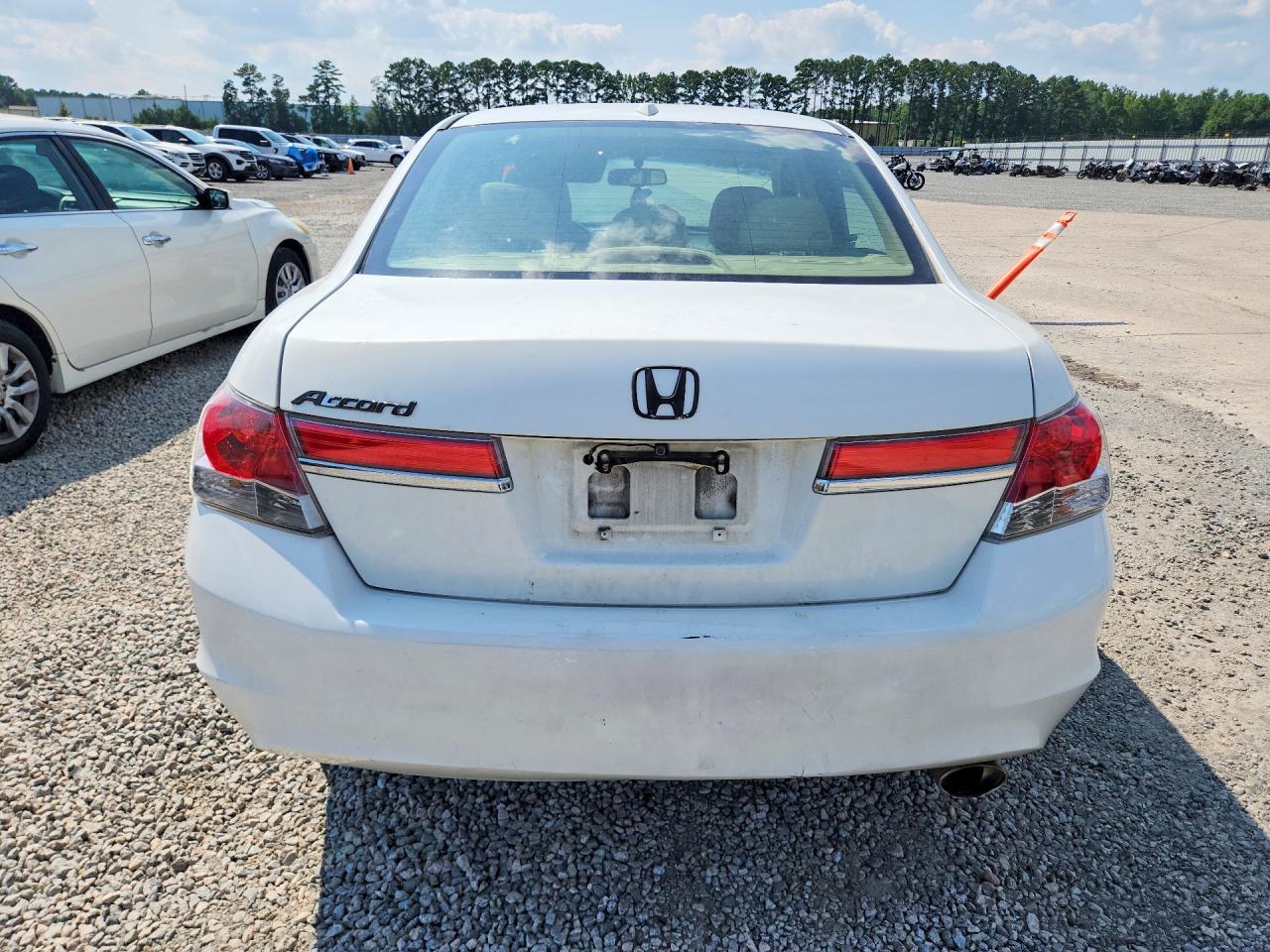 2012 Honda Accord Exl Белый vin: 1HGCP2F85CA218503