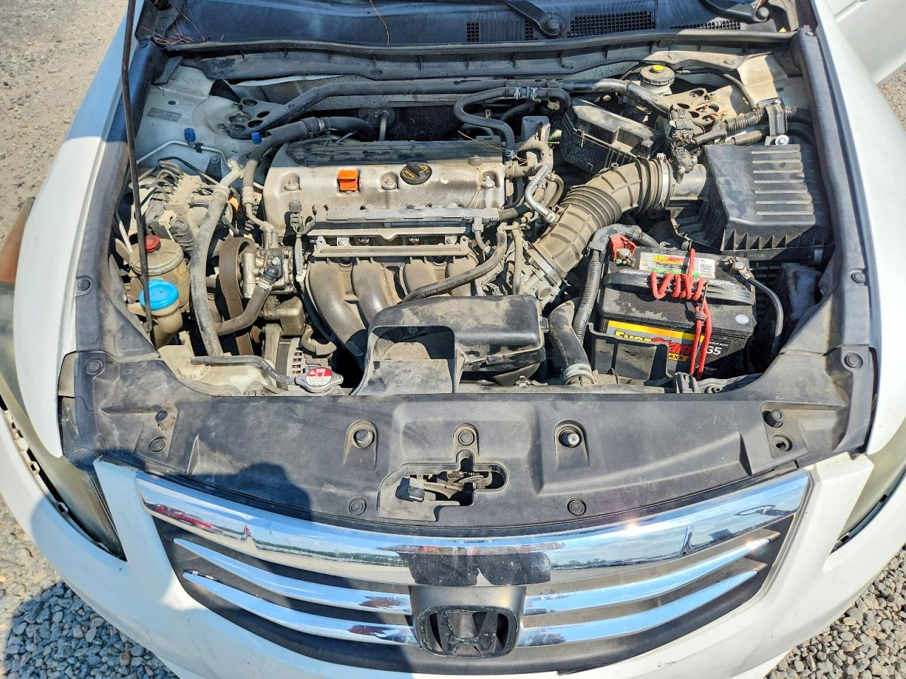 2012 Honda Accord Exl Белый vin: 1HGCP2F85CA218503
