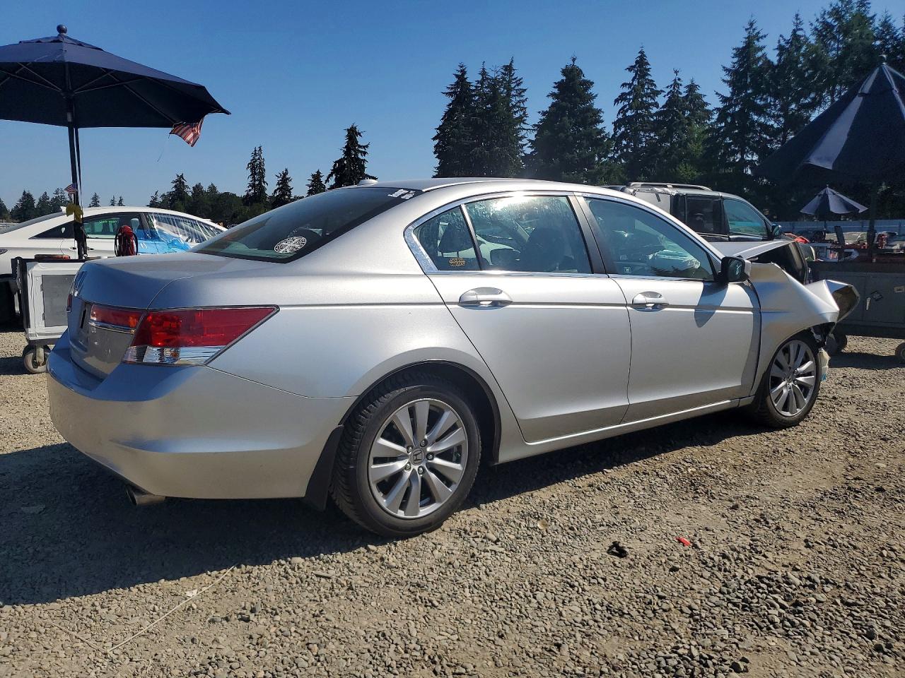 2012 Honda Accord Exl Серебряный vin: 1HGCP2F85CA221207