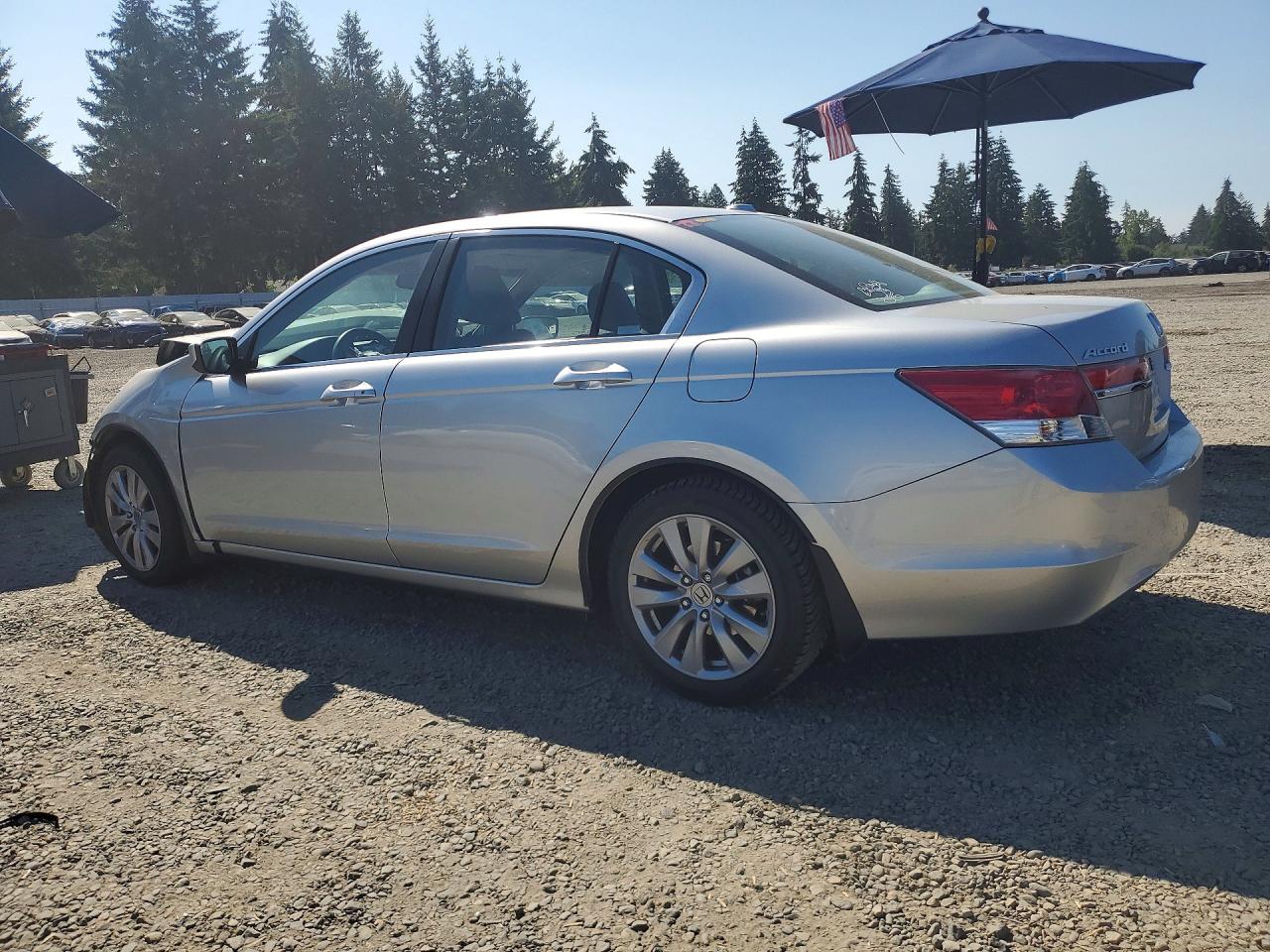 2012 Honda Accord Exl Серебряный vin: 1HGCP2F85CA221207