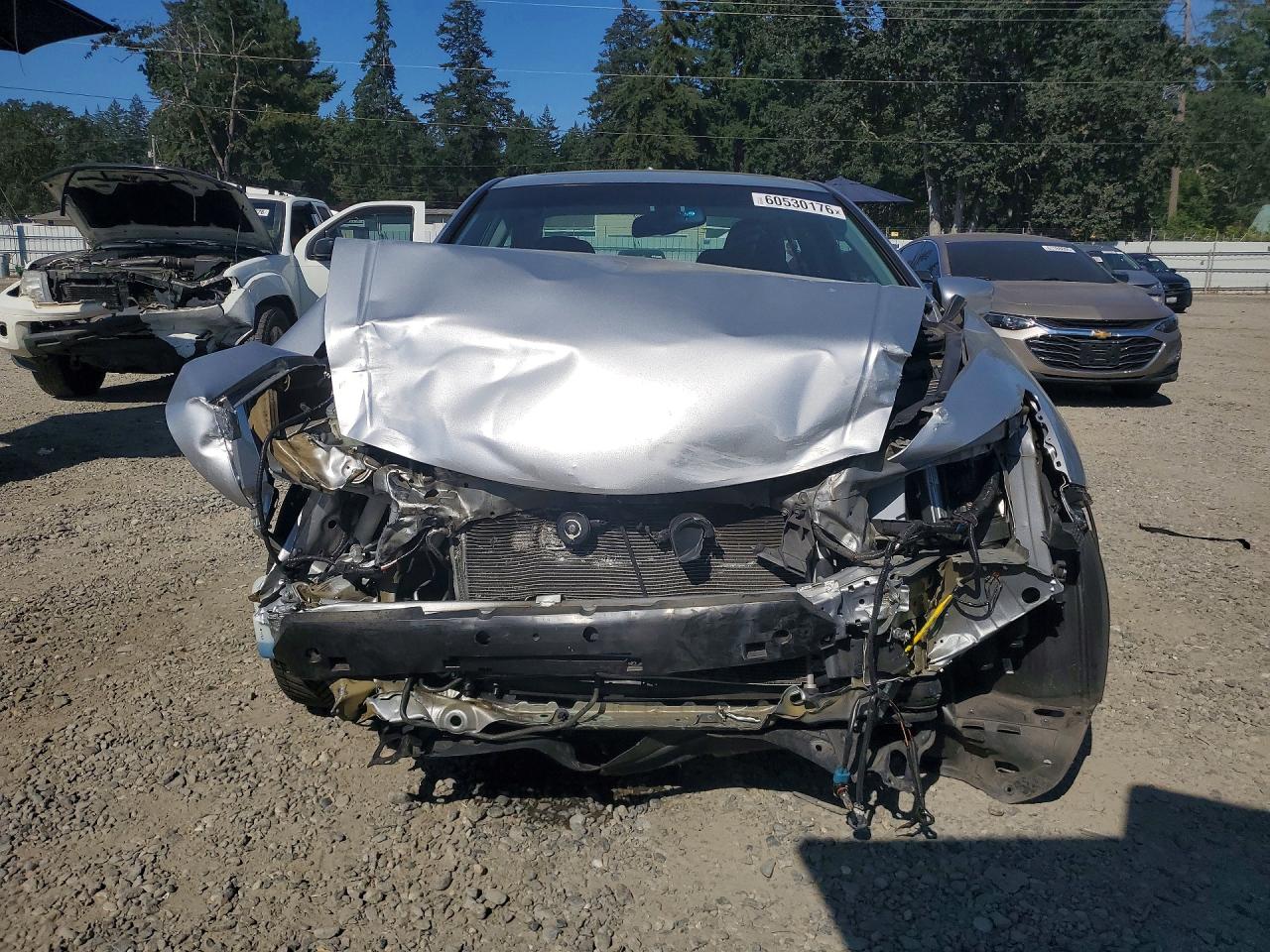 2012 Honda Accord Exl Серебряный vin: 1HGCP2F85CA221207