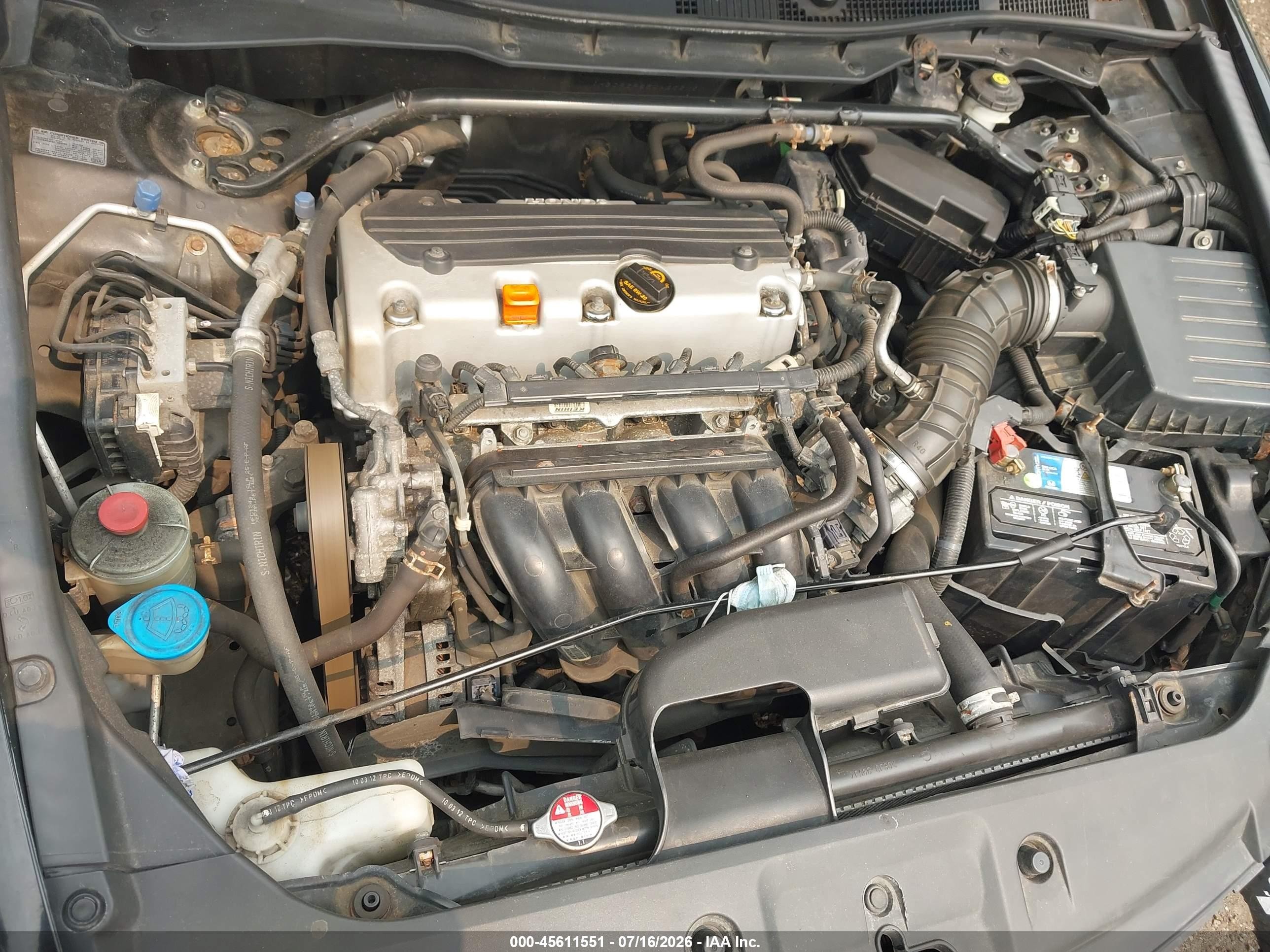 2012 Honda Accord 2.4 Ex-l Black vin: 1HGCP2F85CA222020