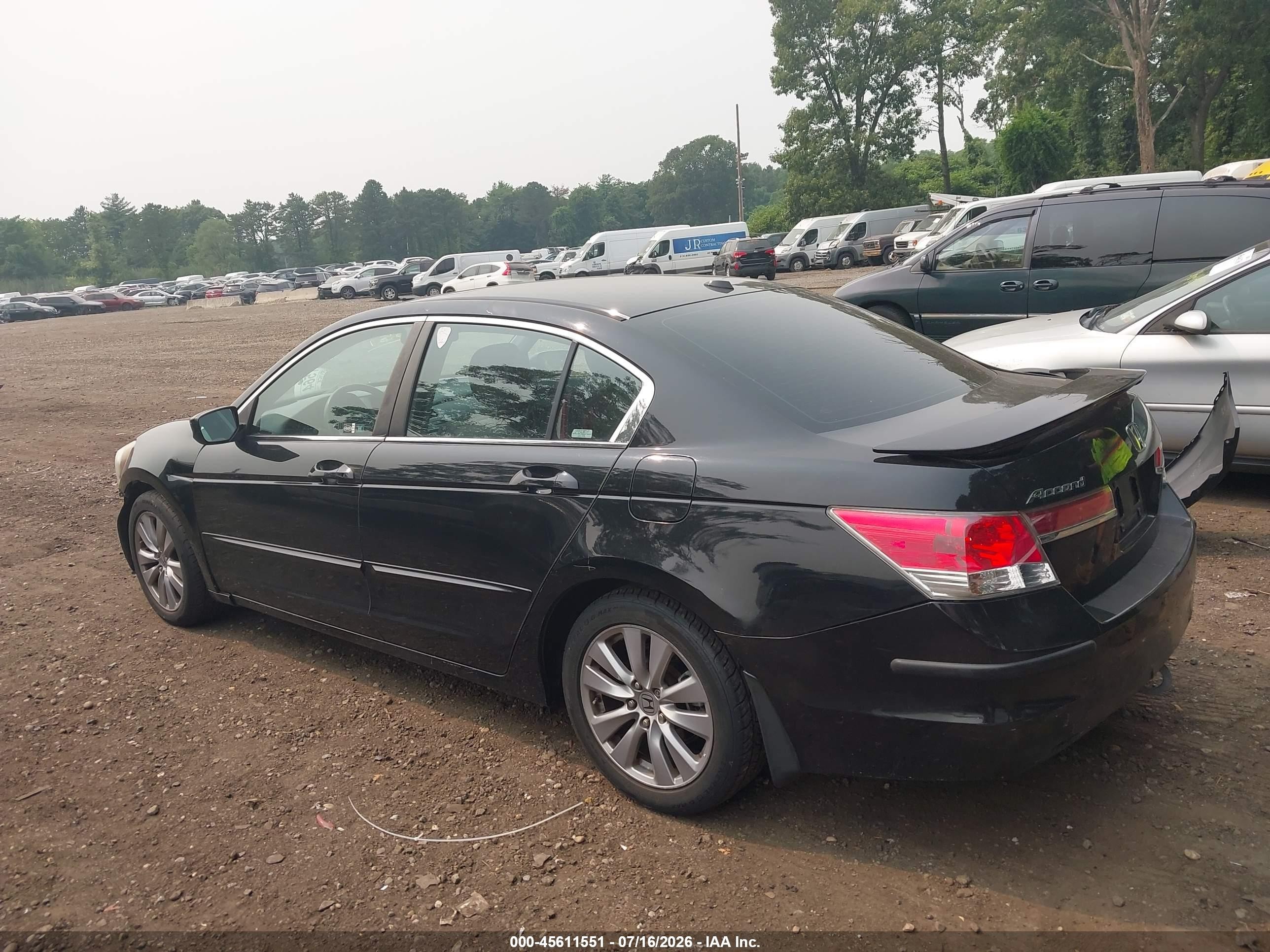 2012 Honda Accord 2.4 Ex-l Black vin: 1HGCP2F85CA222020