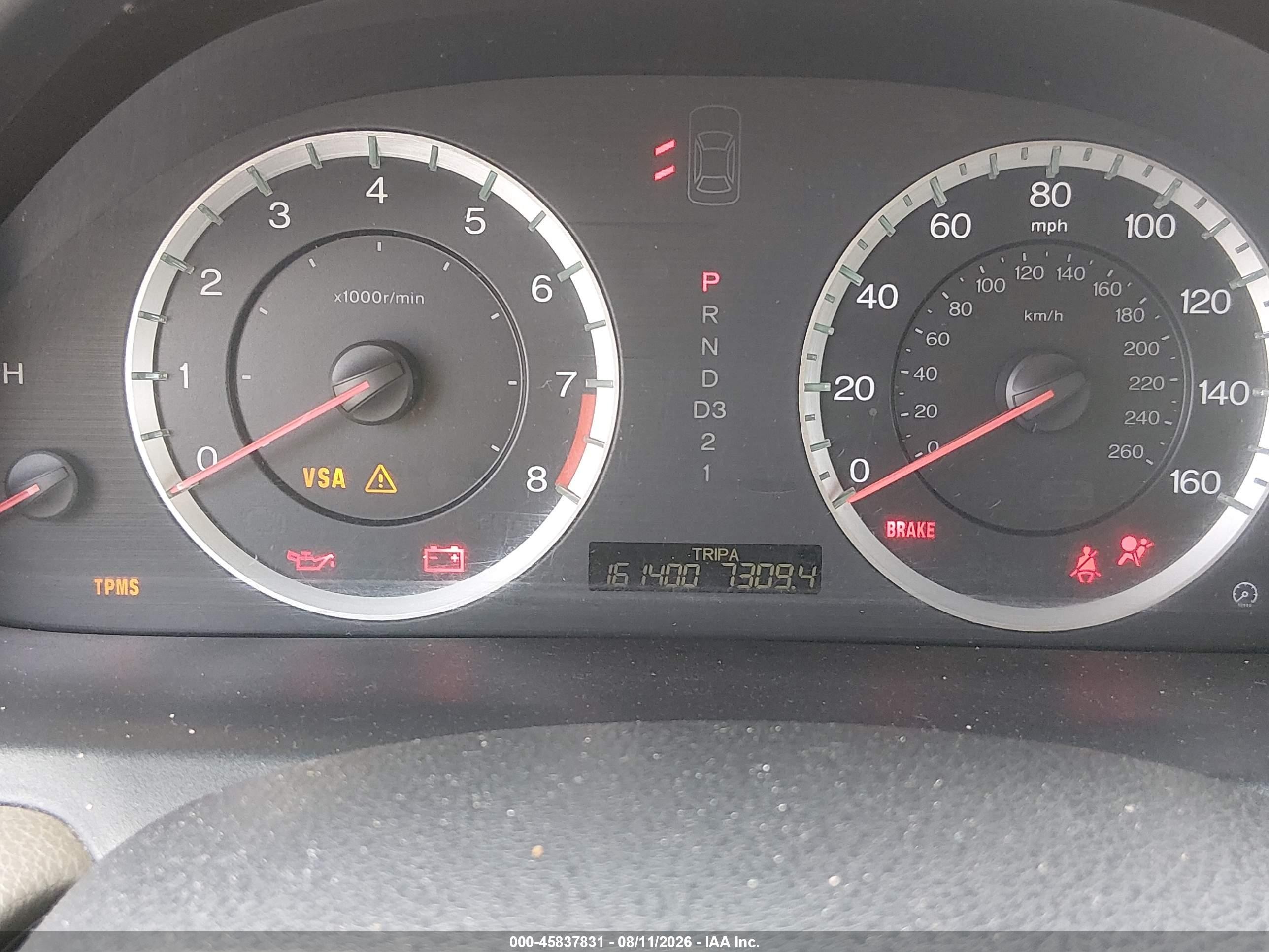 2010 Honda Accord 2.4 Ex-l White vin: 1HGCP2F86AA009381