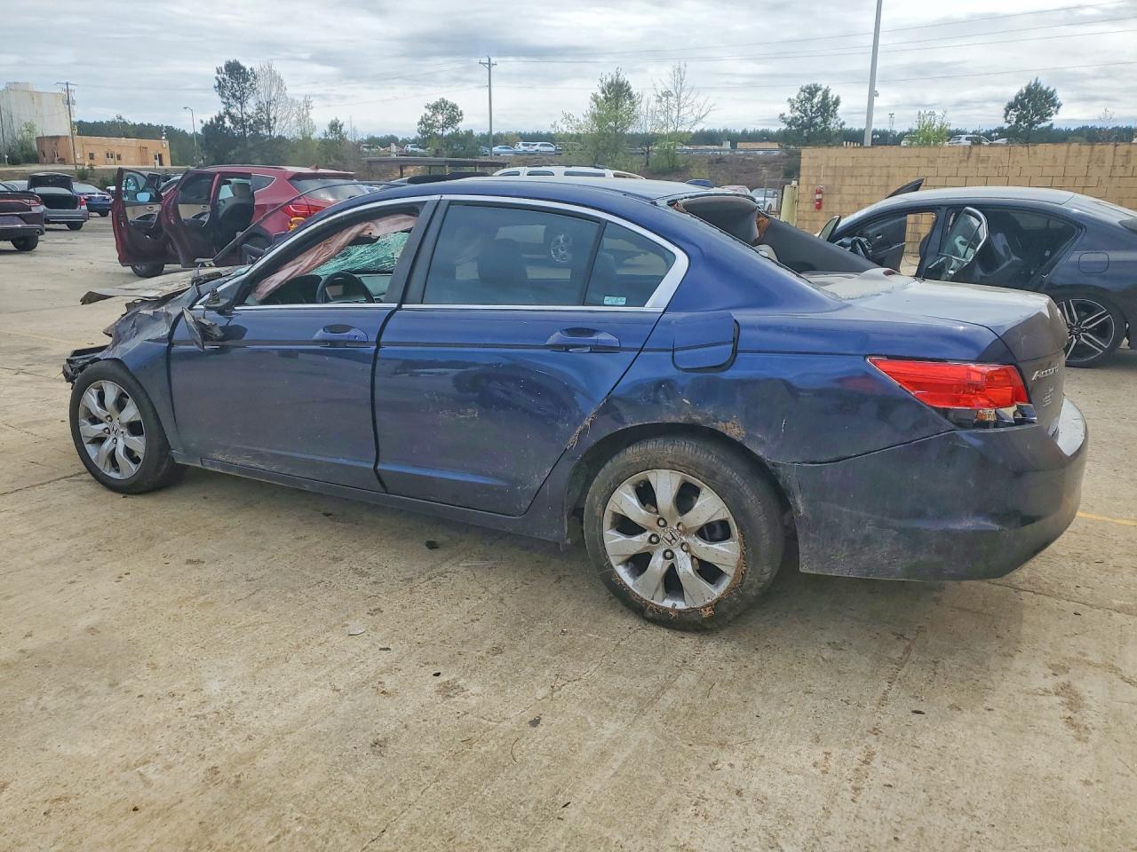 2010 Honda Accord Exl Blue vin: 1HGCP2F86AA025743