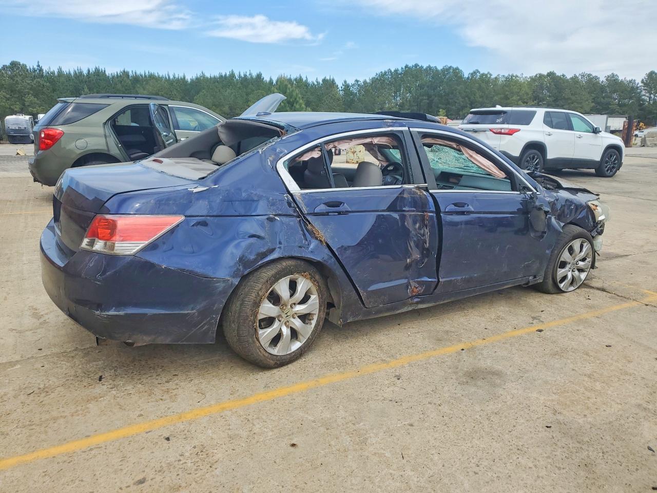 2010 Honda Accord Exl Blue vin: 1HGCP2F86AA025743