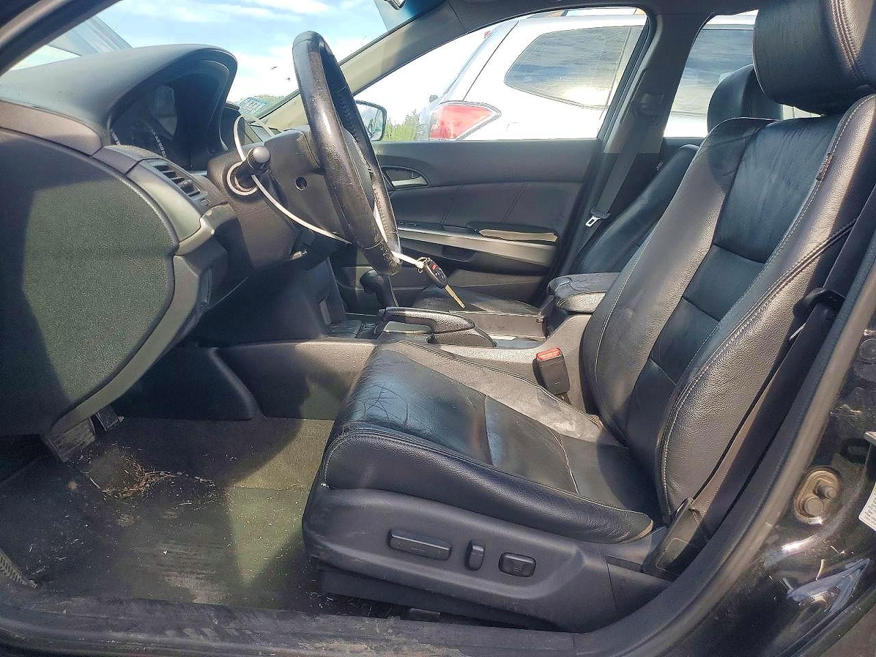 2010 Honda Accord Exl Black vin: 1HGCP2F86AA040257