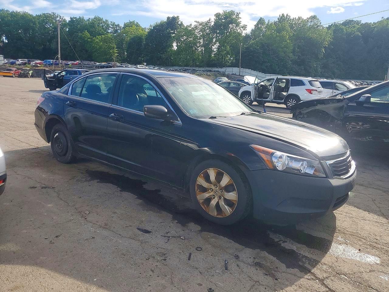 2010 Honda Accord Exl Black vin: 1HGCP2F86AA040257