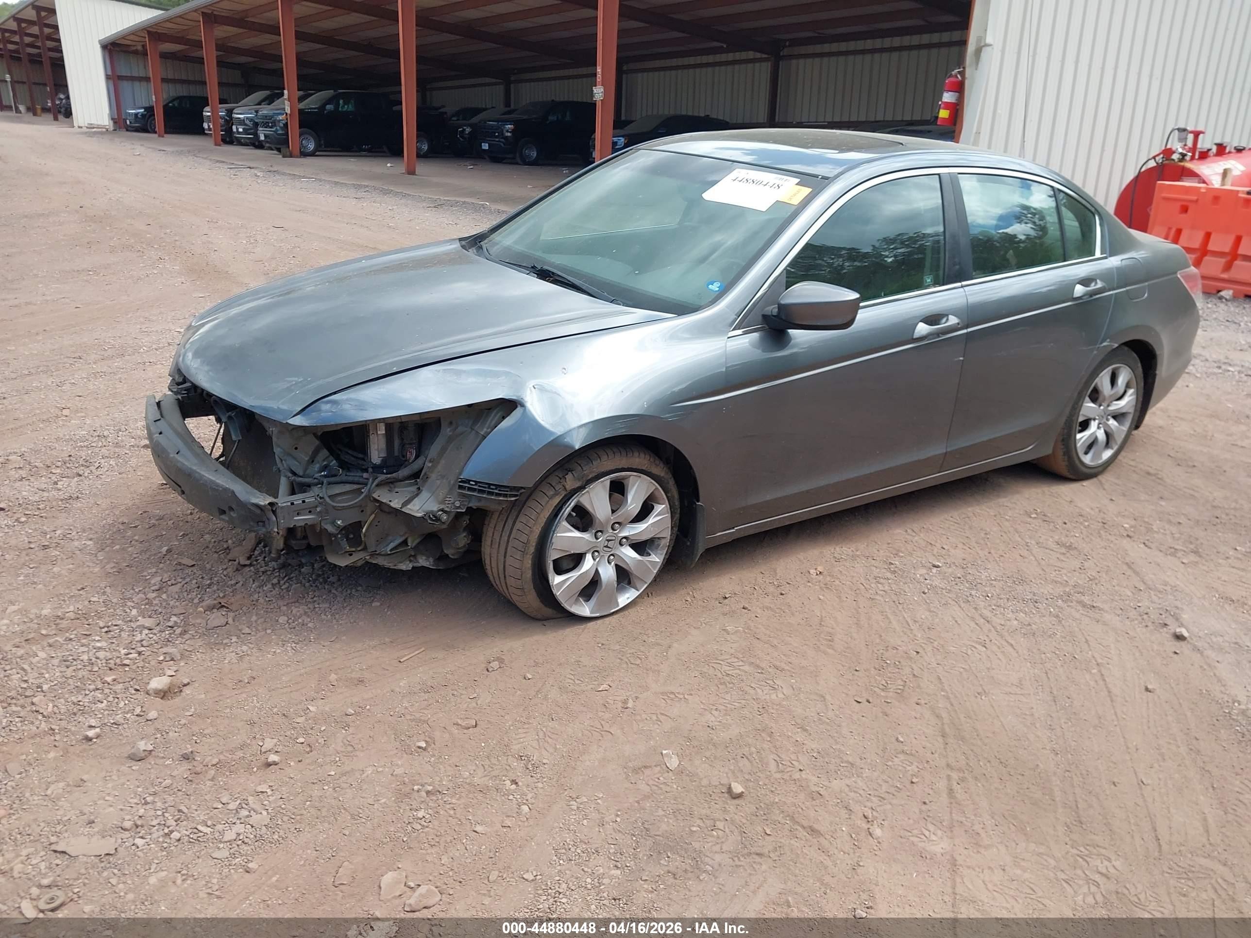2010 Honda Accord 2.4 Ex-l Серый vin: 1HGCP2F86AA072609