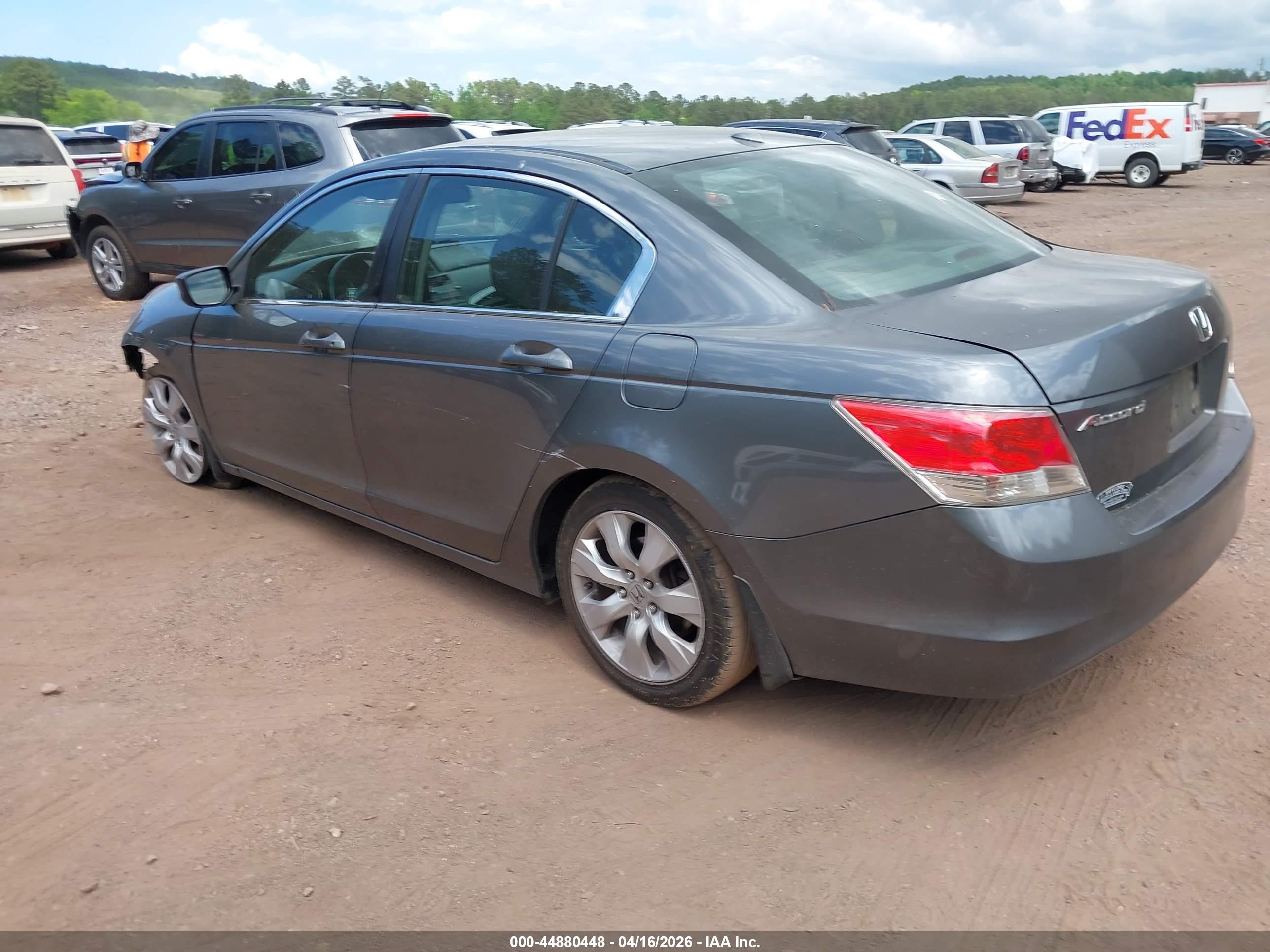 2010 Honda Accord 2.4 Ex-l Серый vin: 1HGCP2F86AA072609