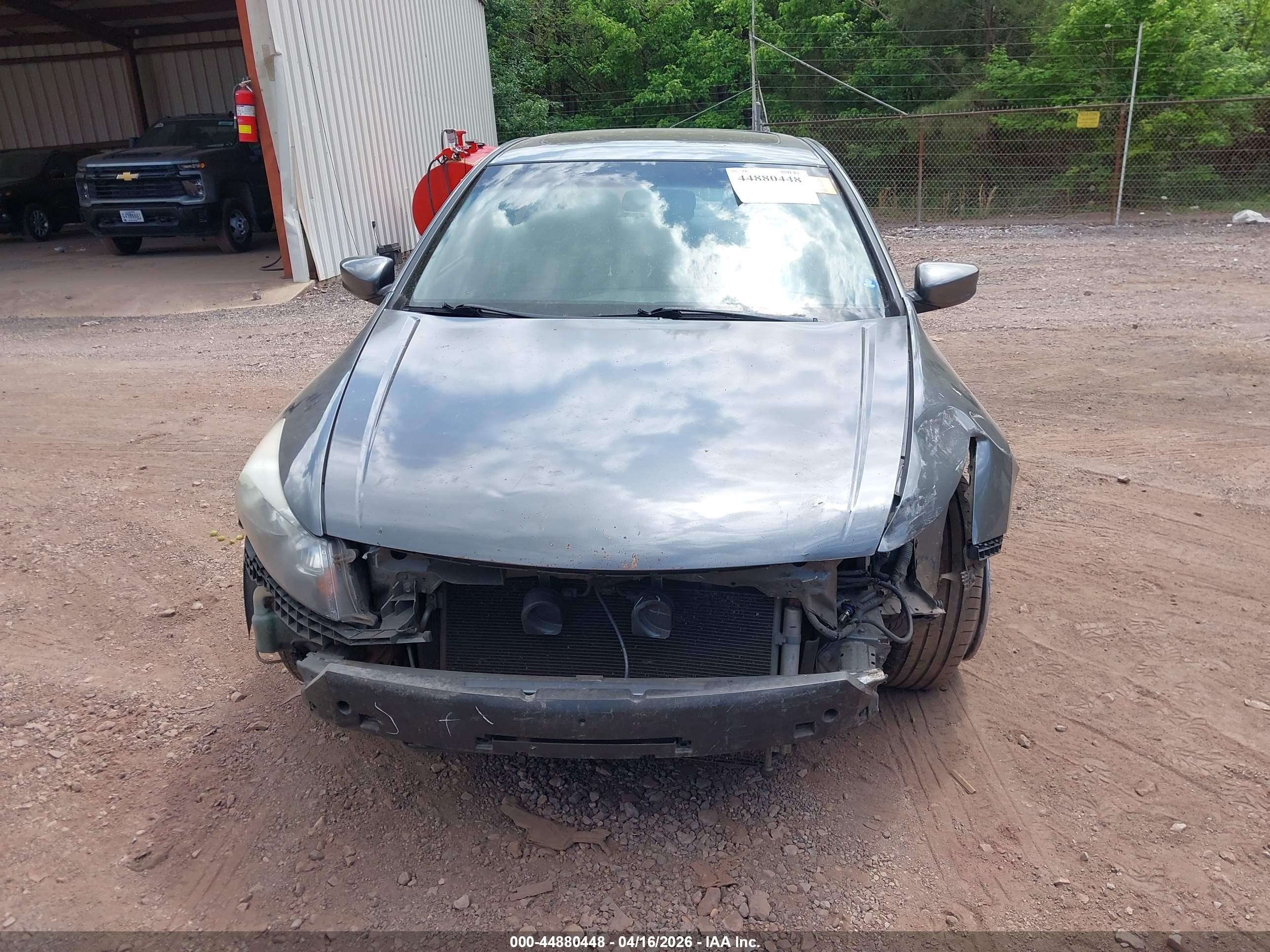 2010 Honda Accord 2.4 Ex-l Серый vin: 1HGCP2F86AA072609