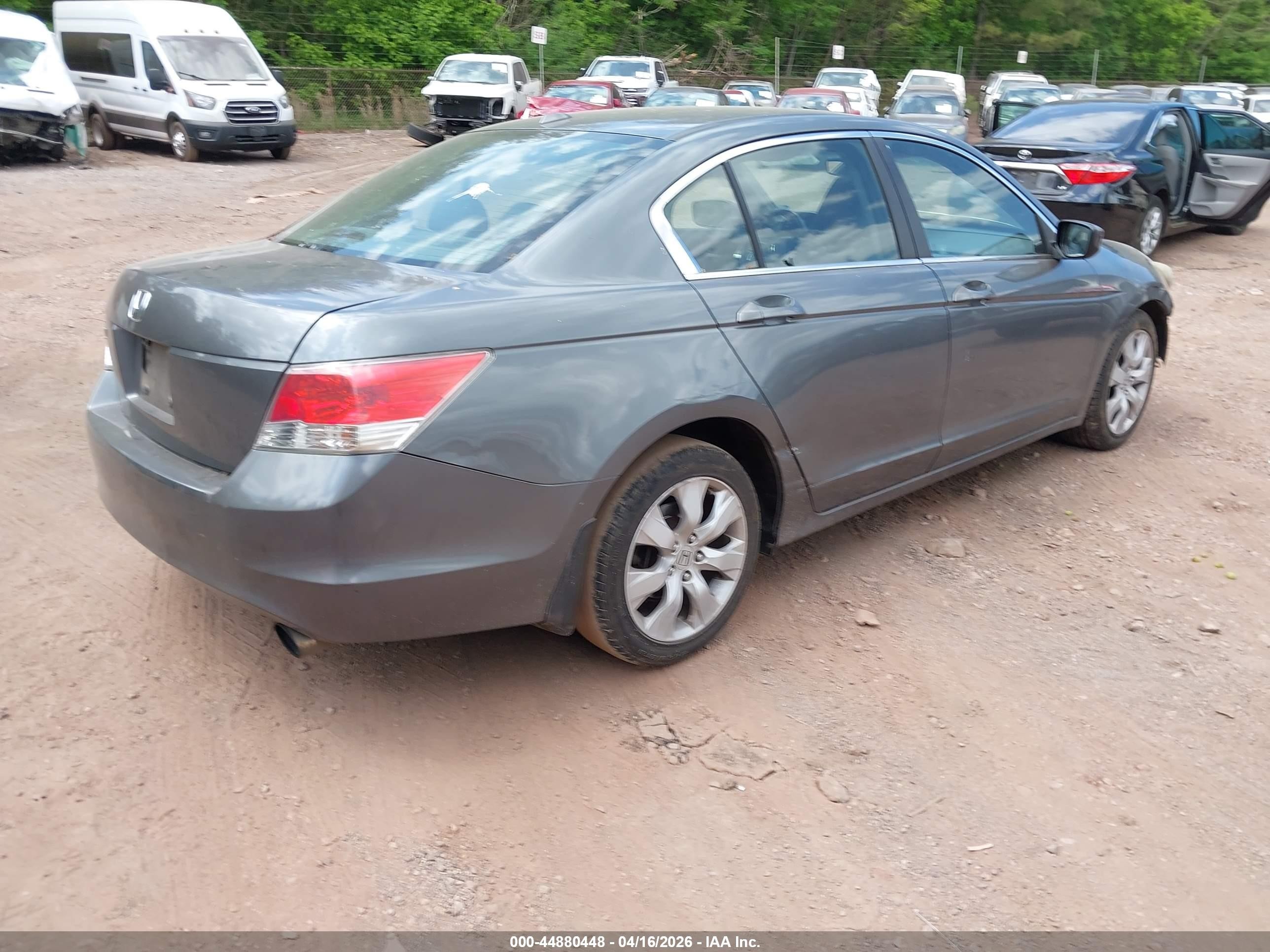 2010 Honda Accord 2.4 Ex-l Серый vin: 1HGCP2F86AA072609