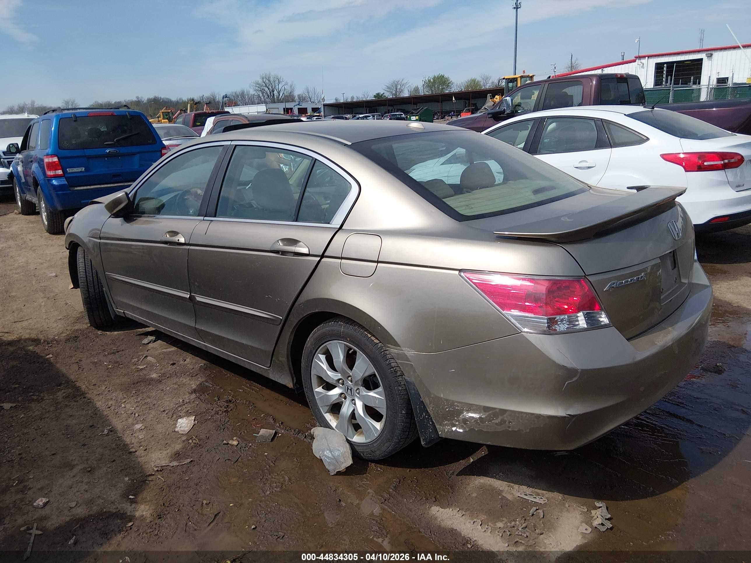 2010 Honda Accord 2.4 Ex-l Beige vin: 1HGCP2F86AA080239