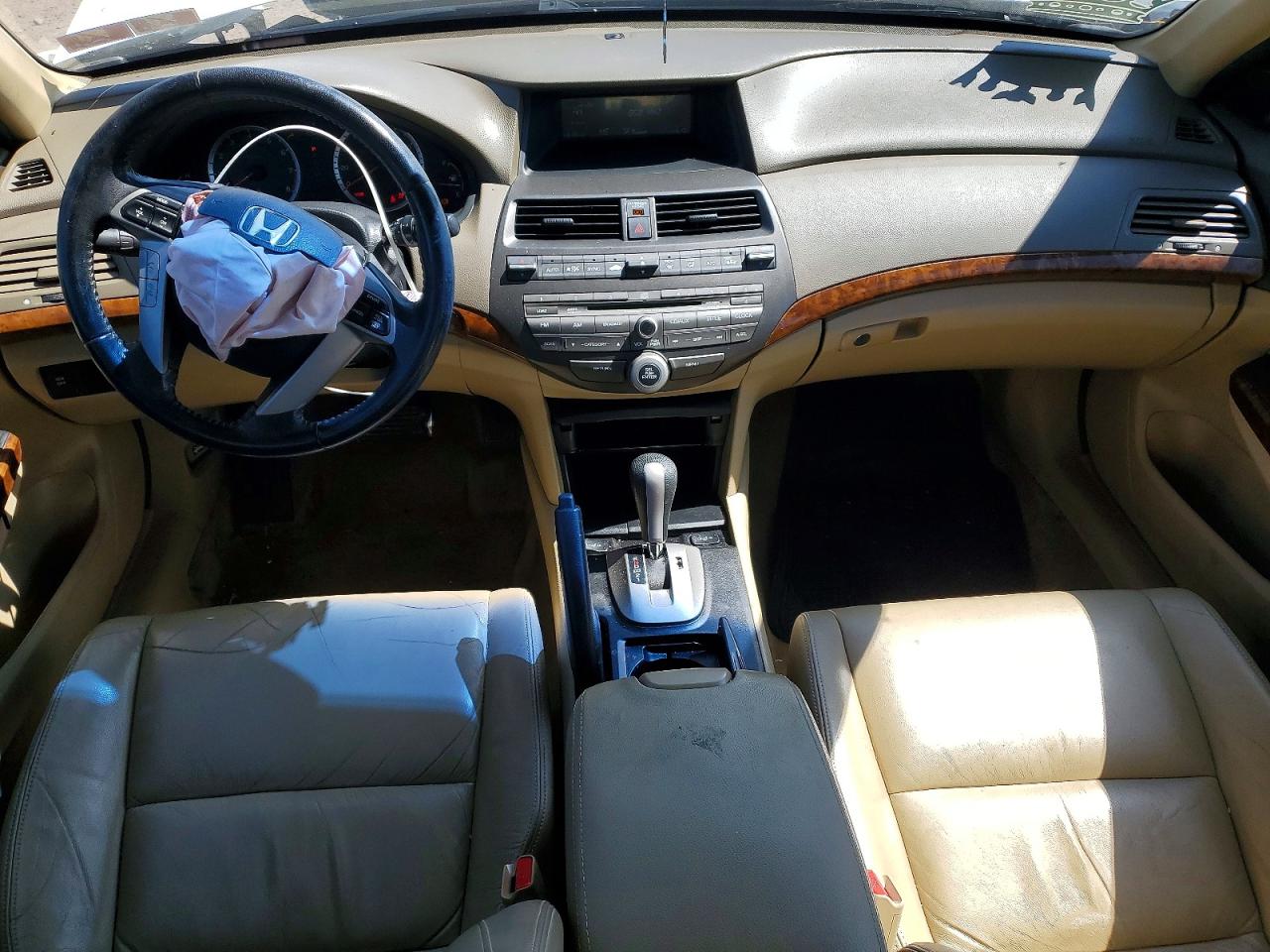 2010 Honda Accord Exl Белый vin: 1HGCP2F86AA095596