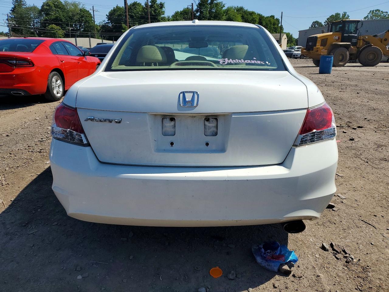 2010 Honda Accord Exl Белый vin: 1HGCP2F86AA095596