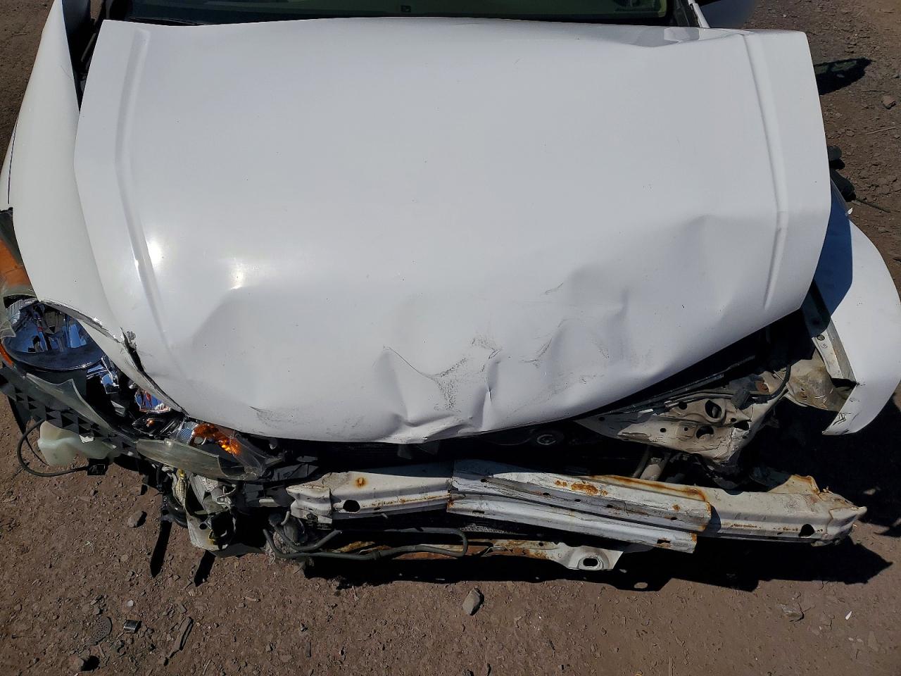 2010 Honda Accord Exl Белый vin: 1HGCP2F86AA095596