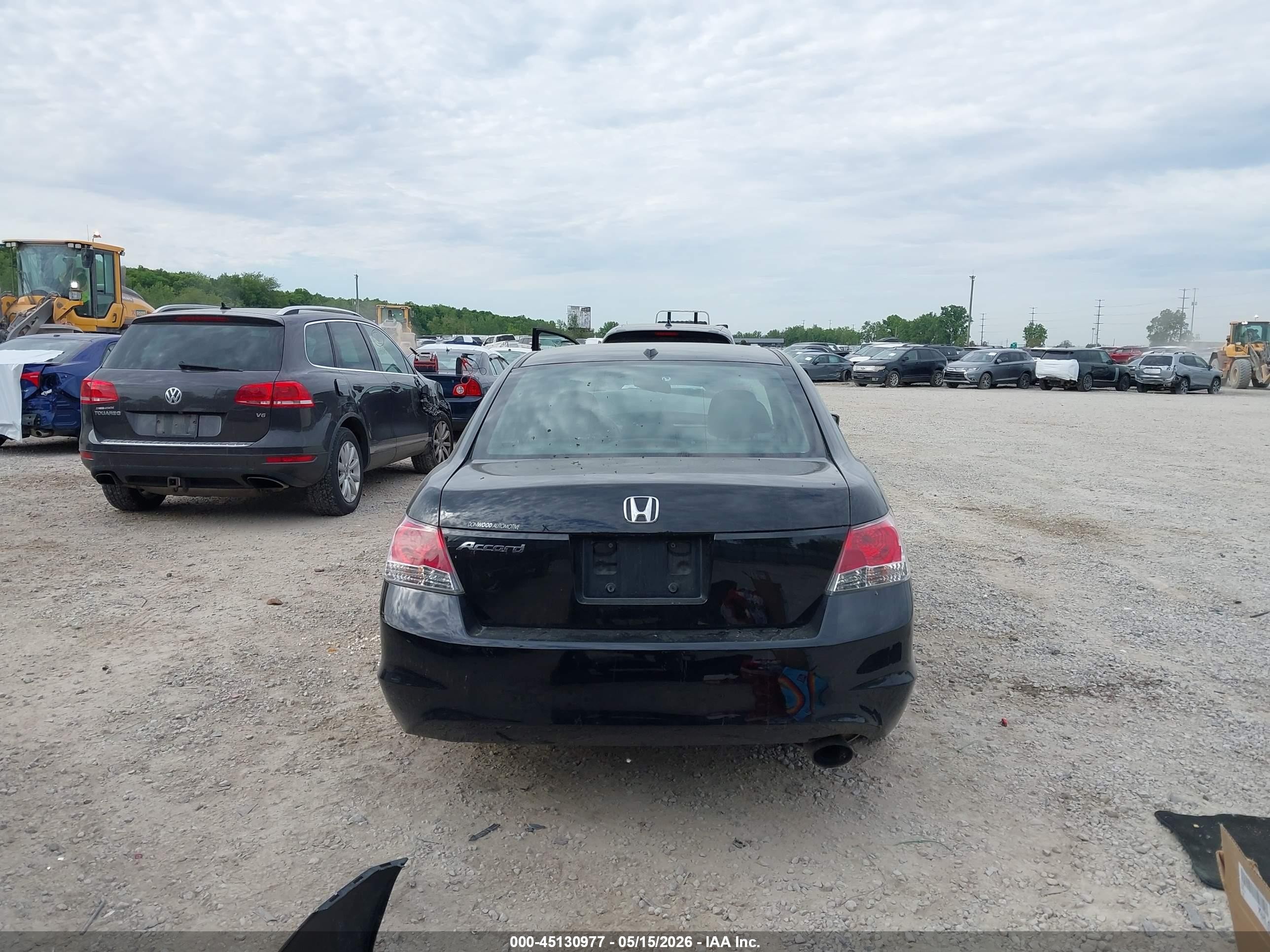 2010 Honda Accord 2.4 Ex-l Black vin: 1HGCP2F86AA097977