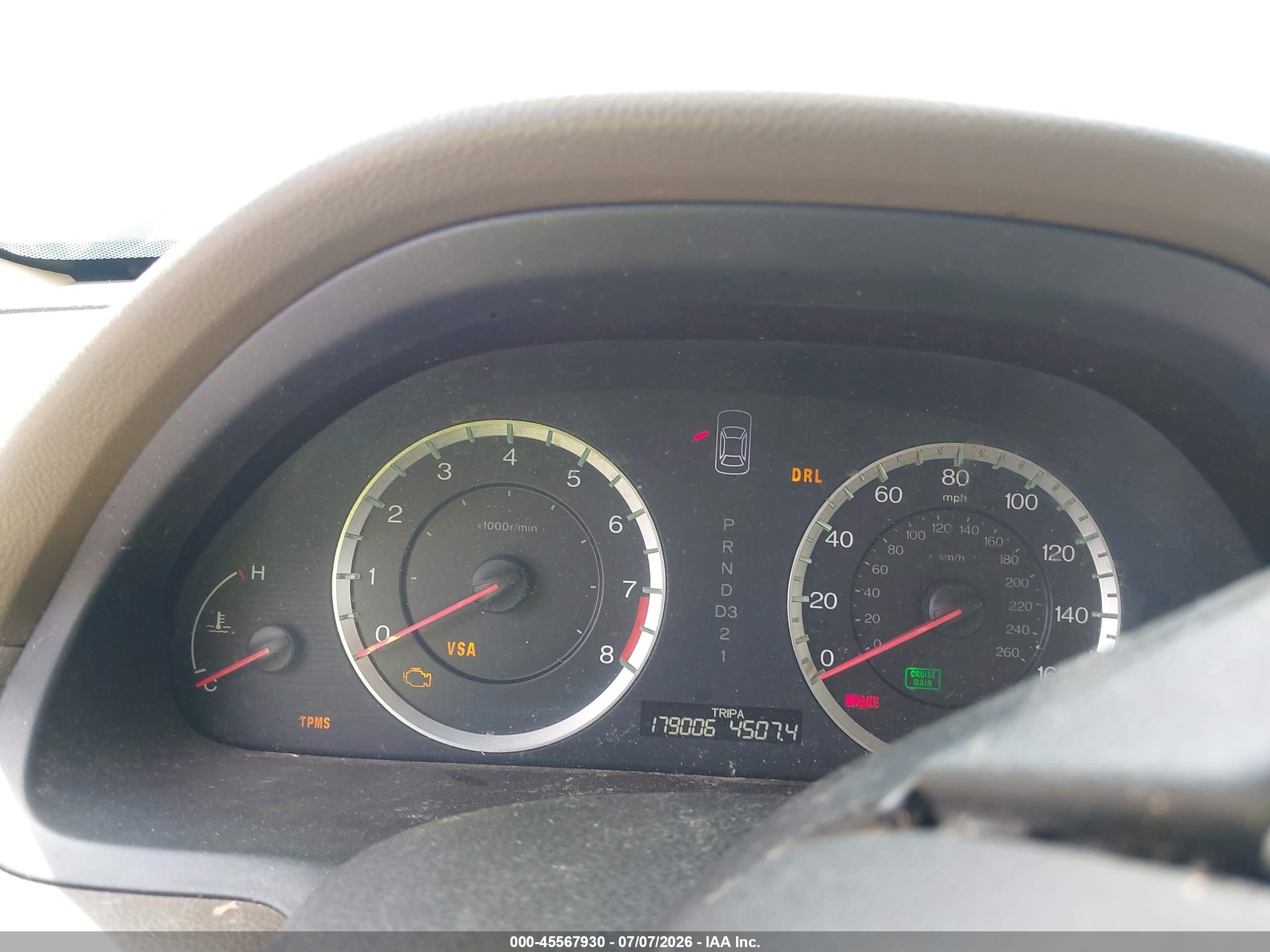 2010 Honda Accord 2.4 Ex-l Белый vin: 1HGCP2F86AA114129