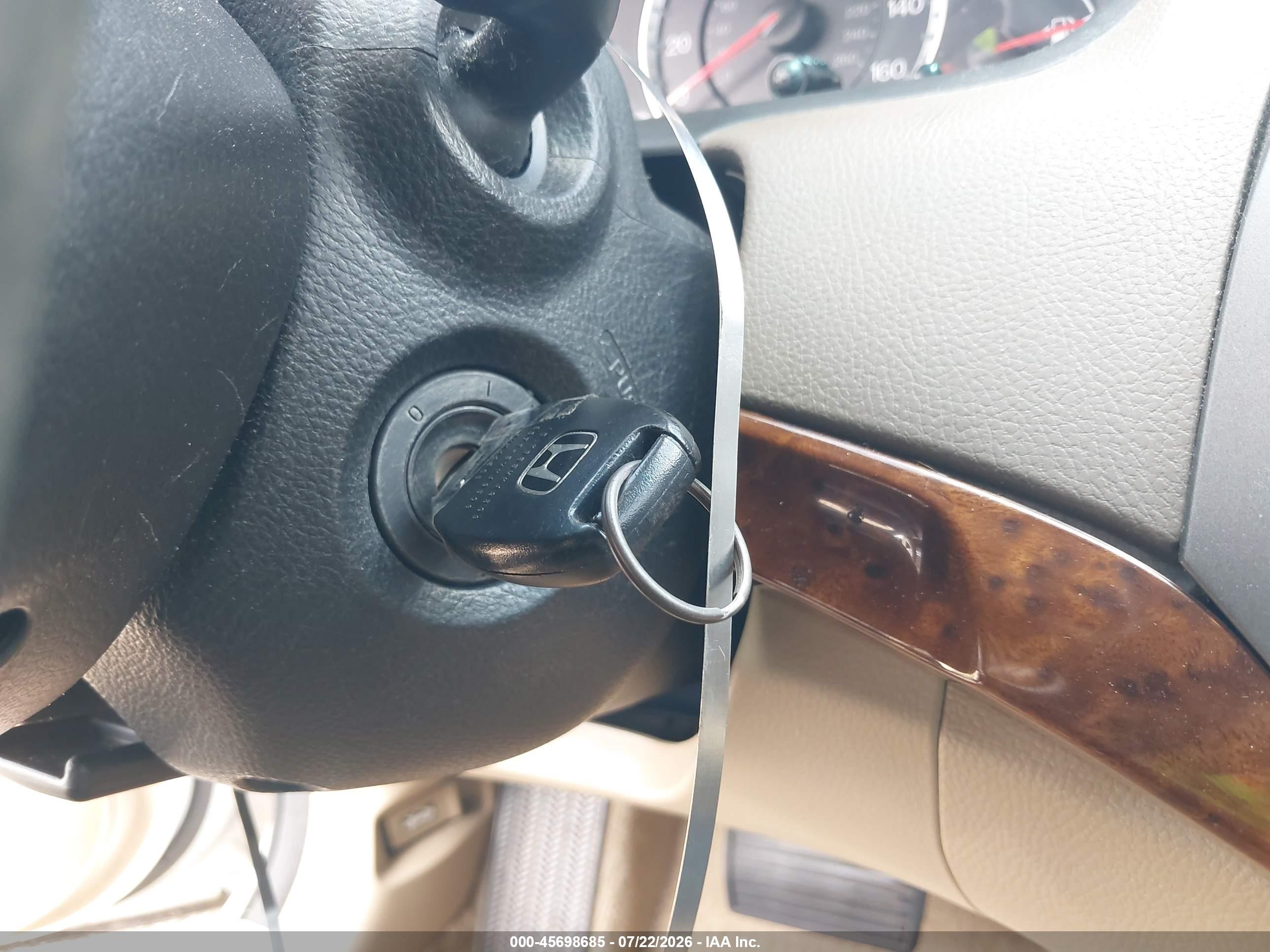 2010 Honda Accord 2.4 Ex-l Белый vin: 1HGCP2F86AA138060
