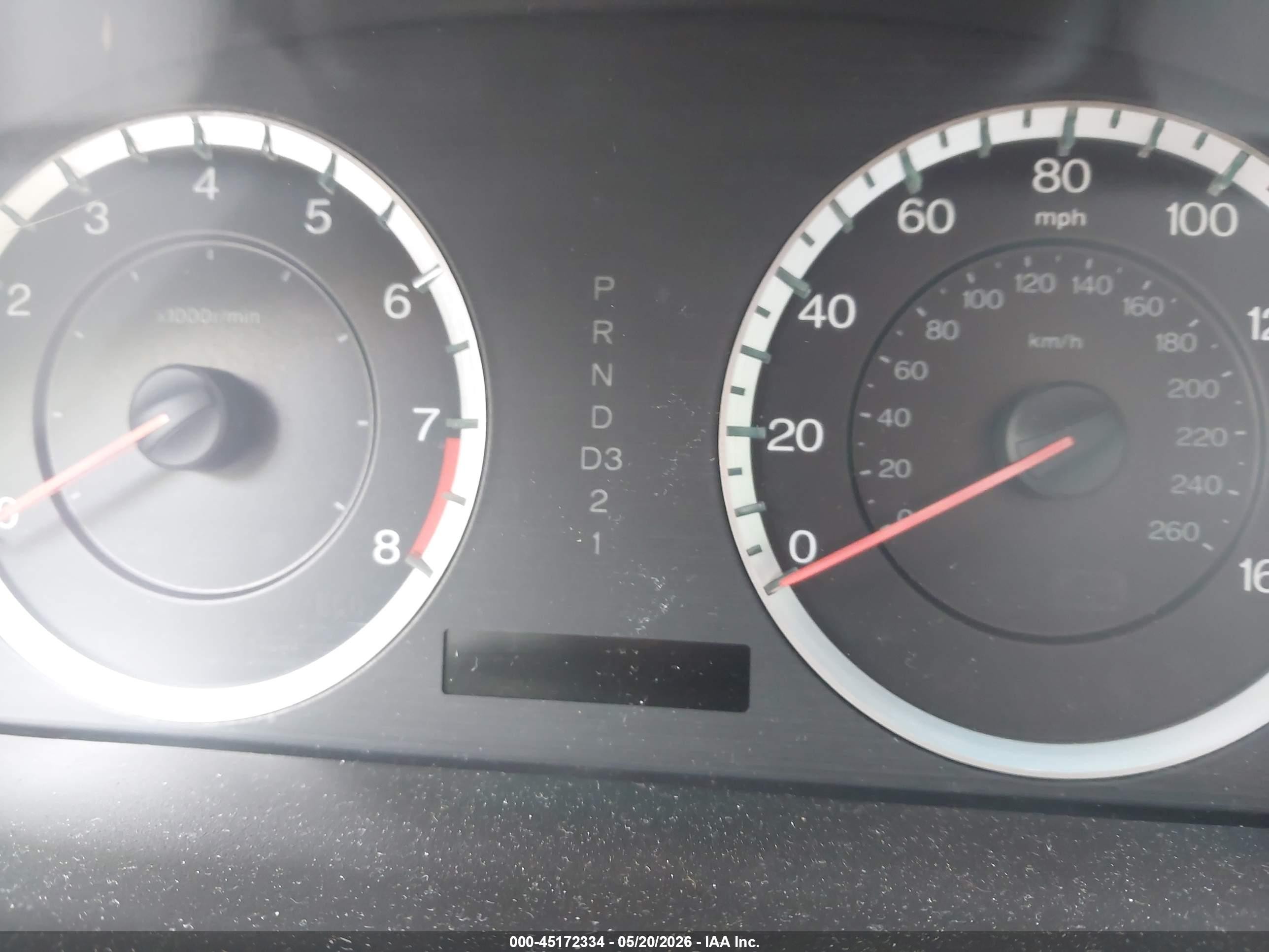 2010 Honda Accord 2.4 Ex-l Blue vin: 1HGCP2F86AA153013