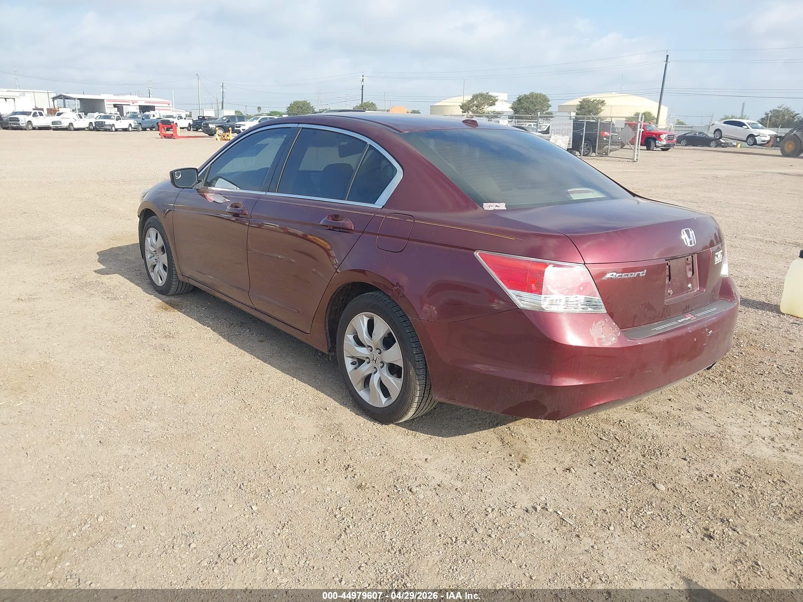 2010 Honda Accord 2.4 Ex-l Maroon vin: 1HGCP2F86AA153545