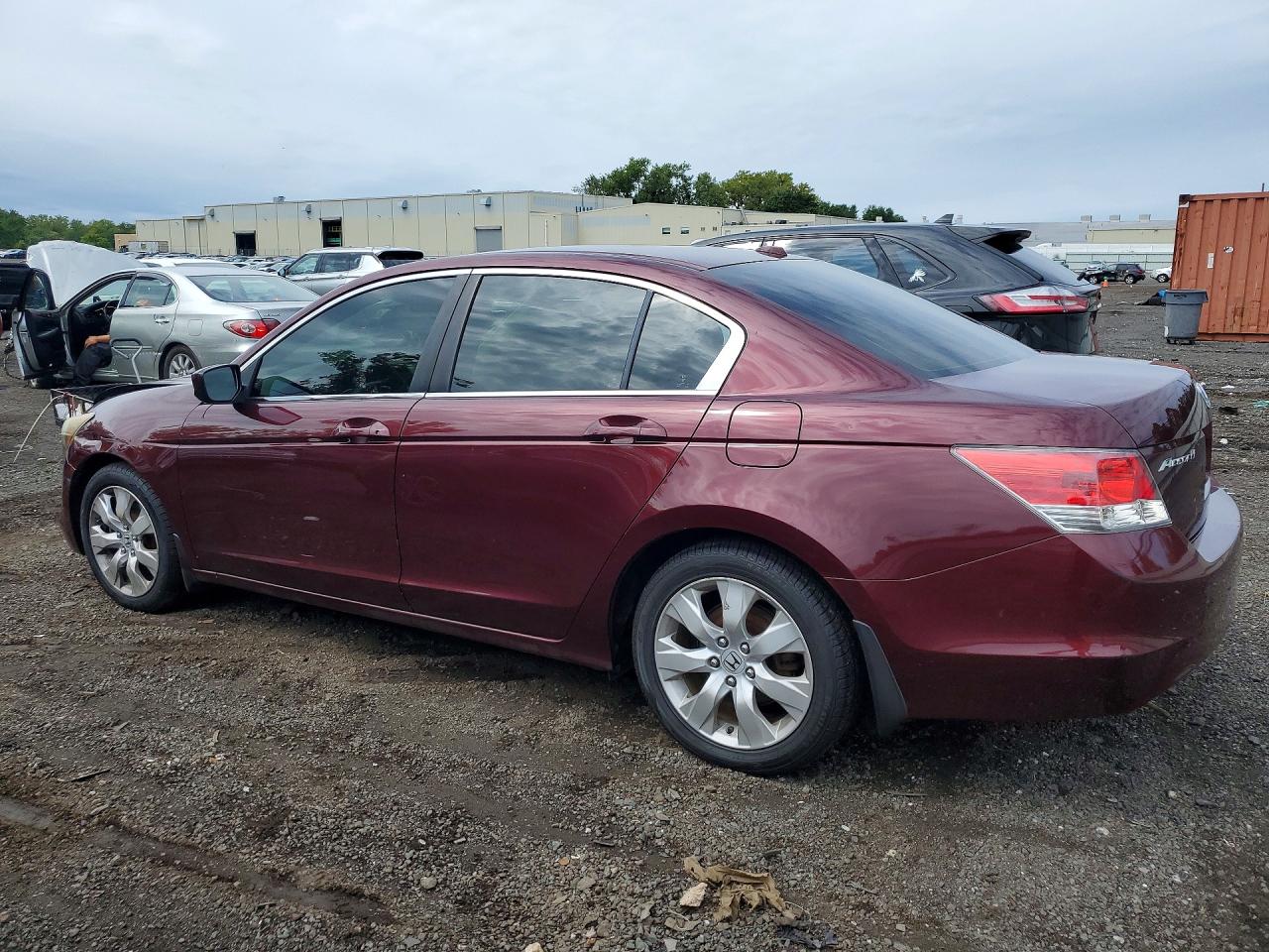 2010 Honda Accord Exl Burgundy vin: 1HGCP2F86AA161130