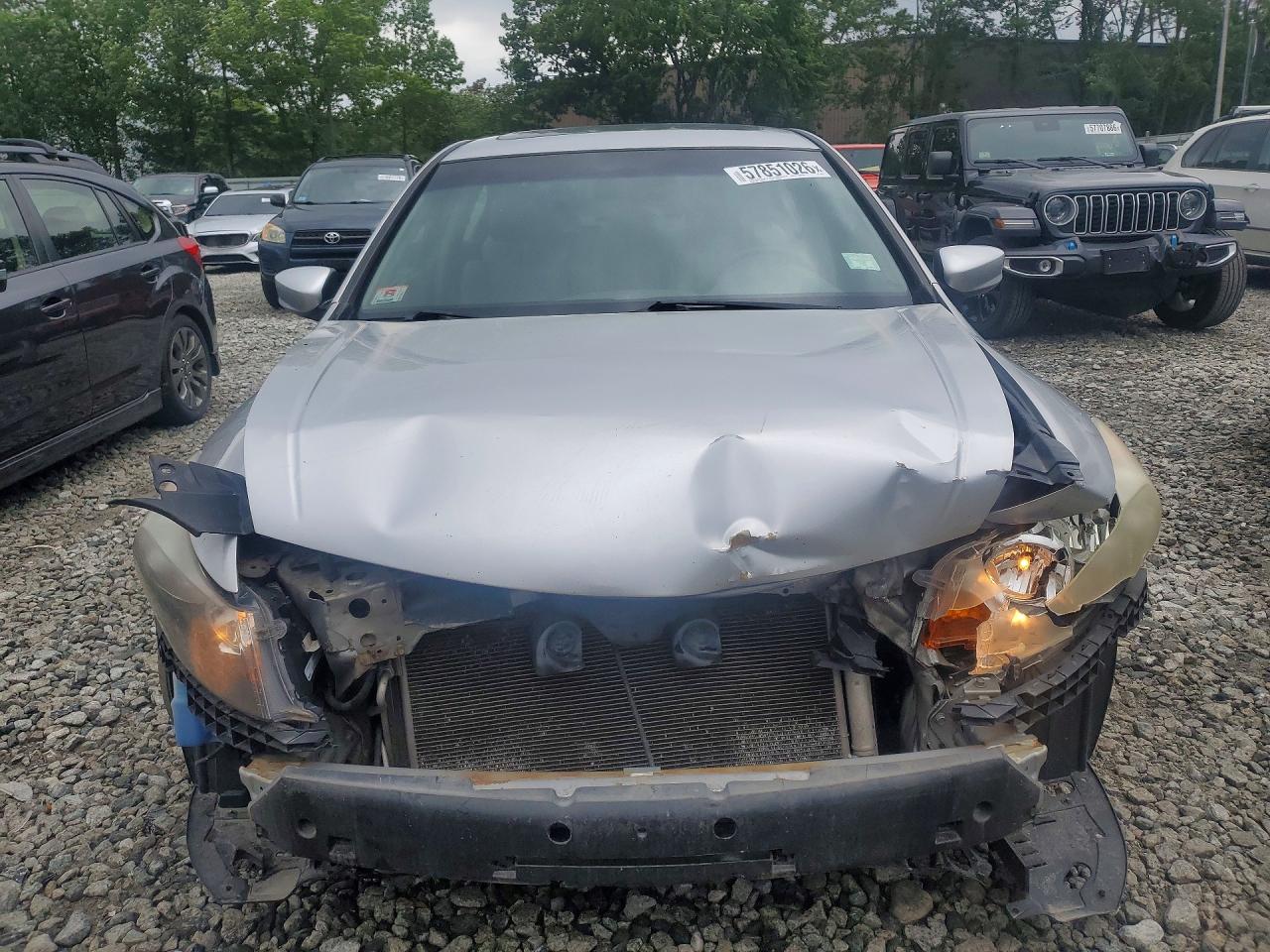 2010 Honda Accord Exl Silver vin: 1HGCP2F86AA182849