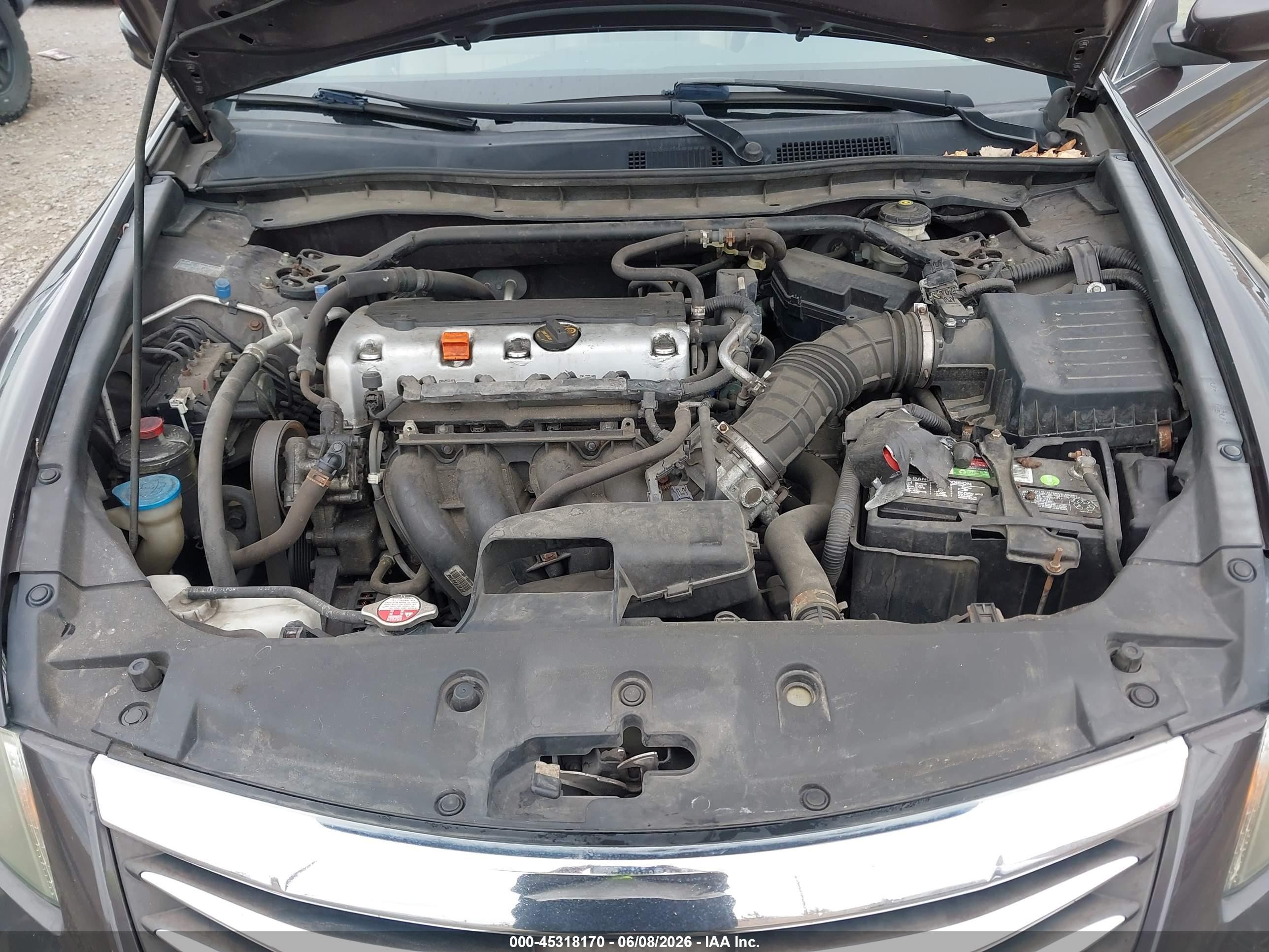 2011 Honda Accord 2.4 Ex-l Brown vin: 1HGCP2F86BA019054