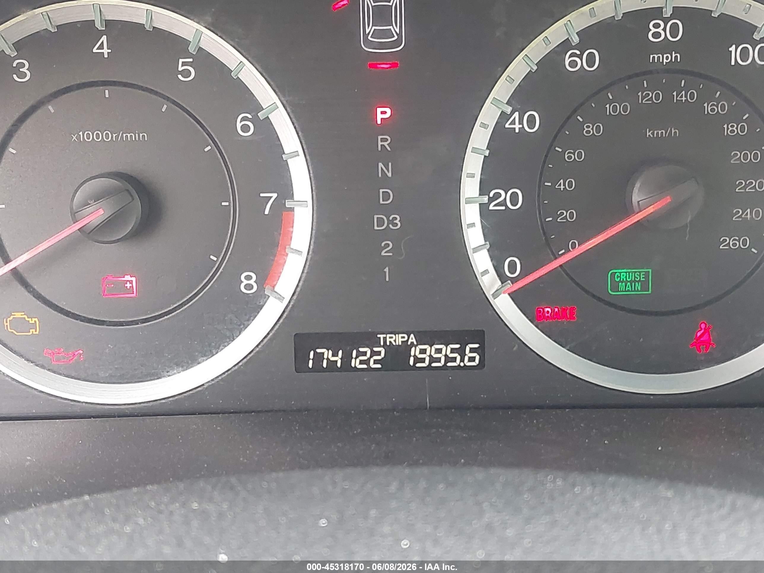 2011 Honda Accord 2.4 Ex-l Brown vin: 1HGCP2F86BA019054